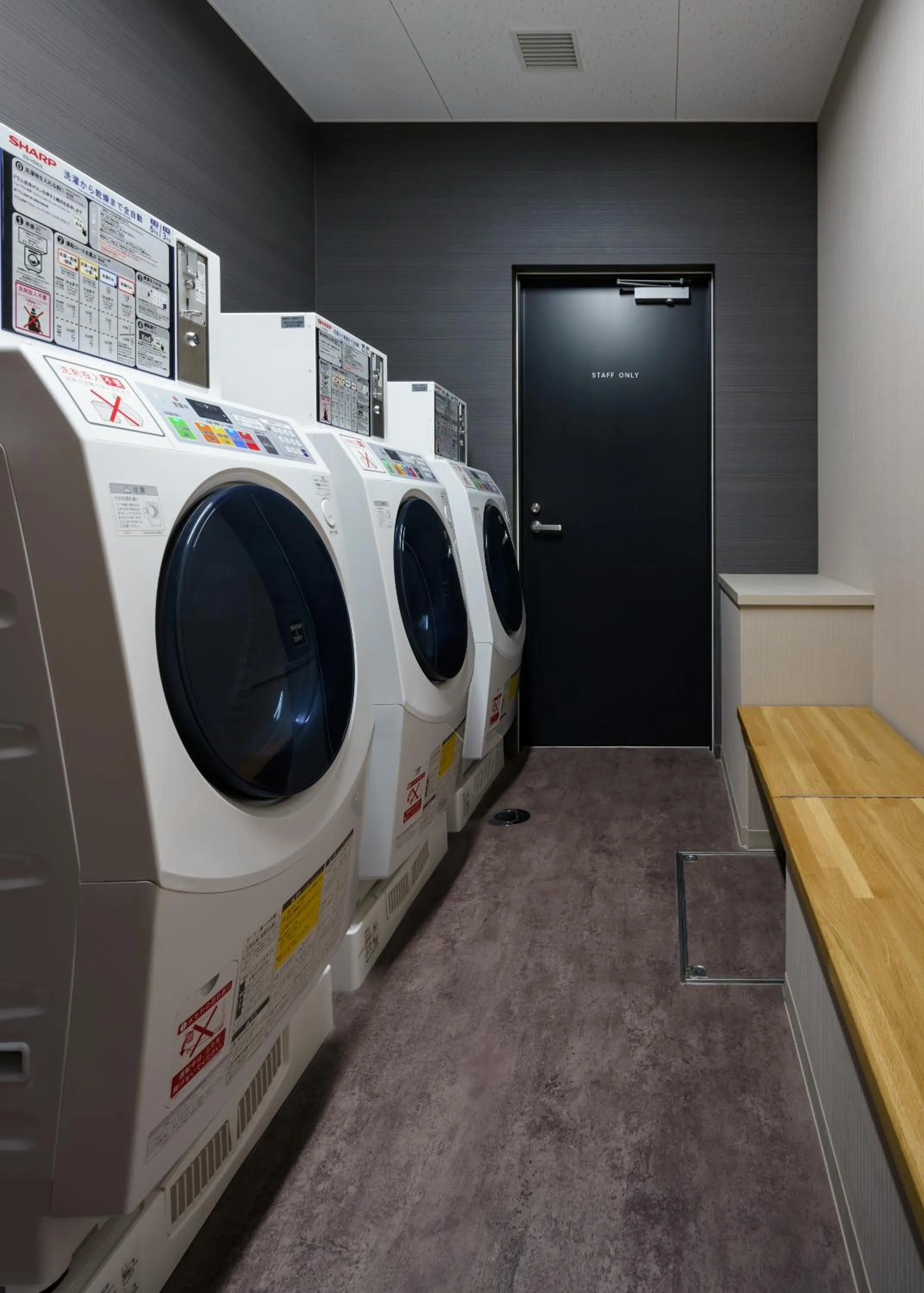 washing machine in HOTEL SAILS