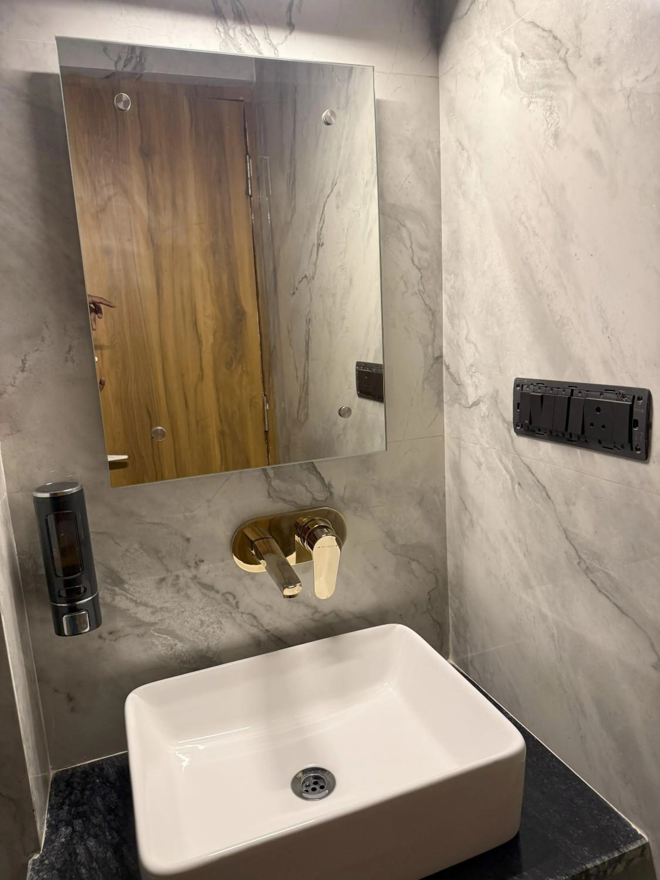 Shower in Hotel Taj Way by Jyoti Villa