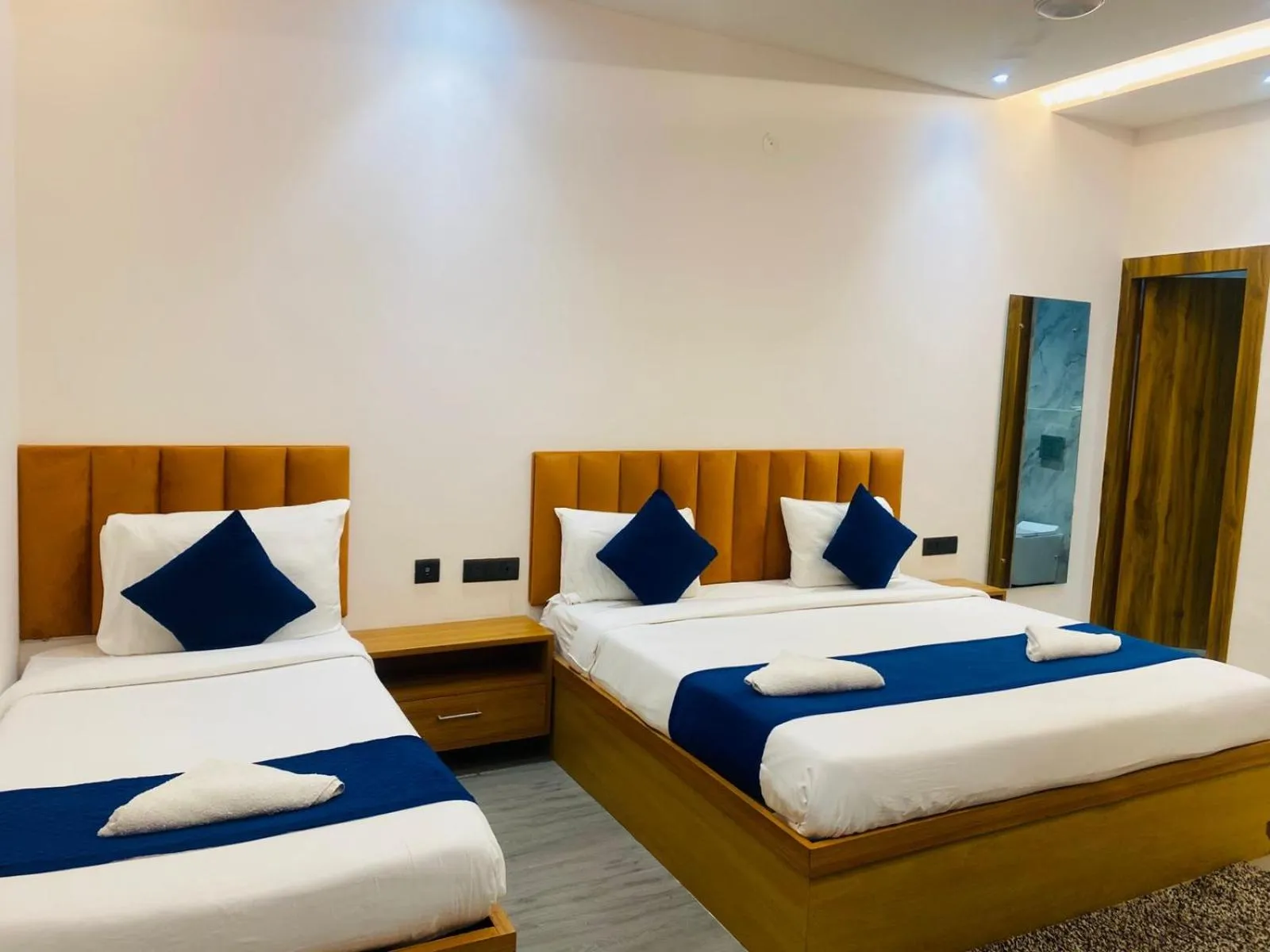 View (from property/room), Bed in Hotel Taj Way by Jyoti Villa