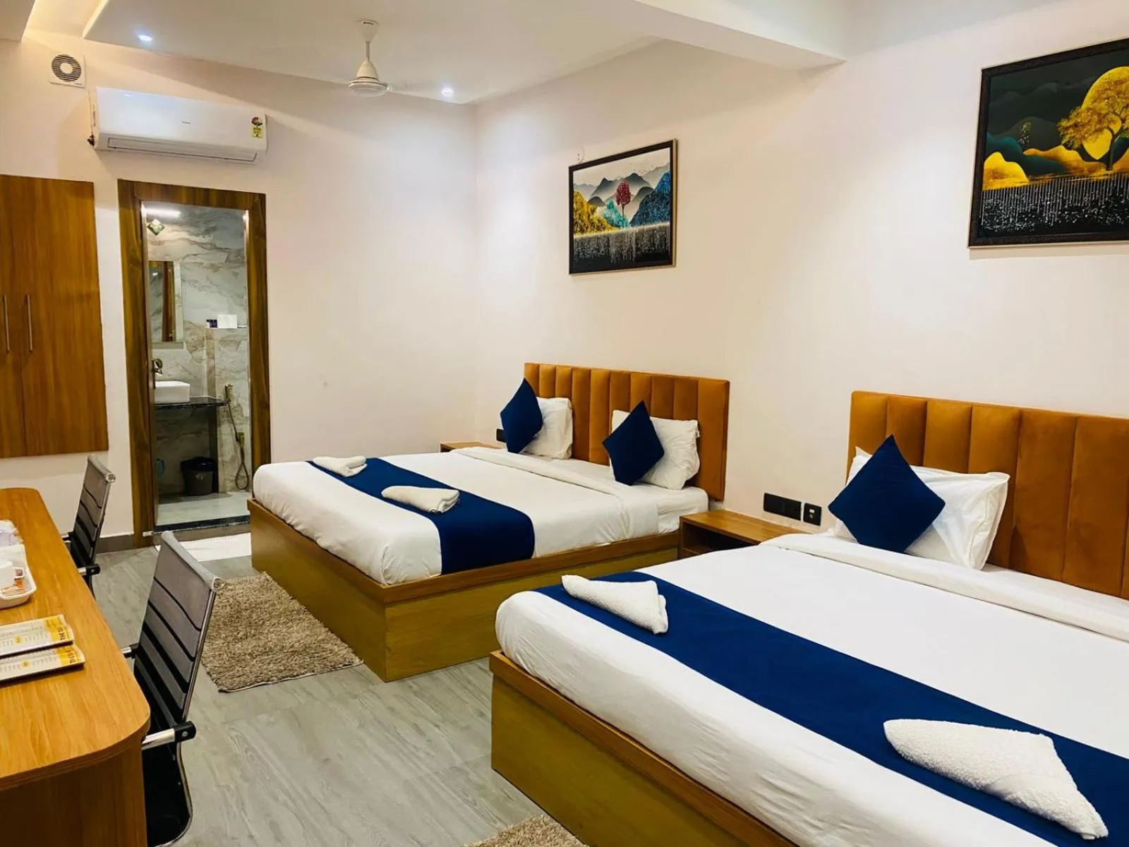 View (from property/room), Bed in Hotel Taj Way by Jyoti Villa