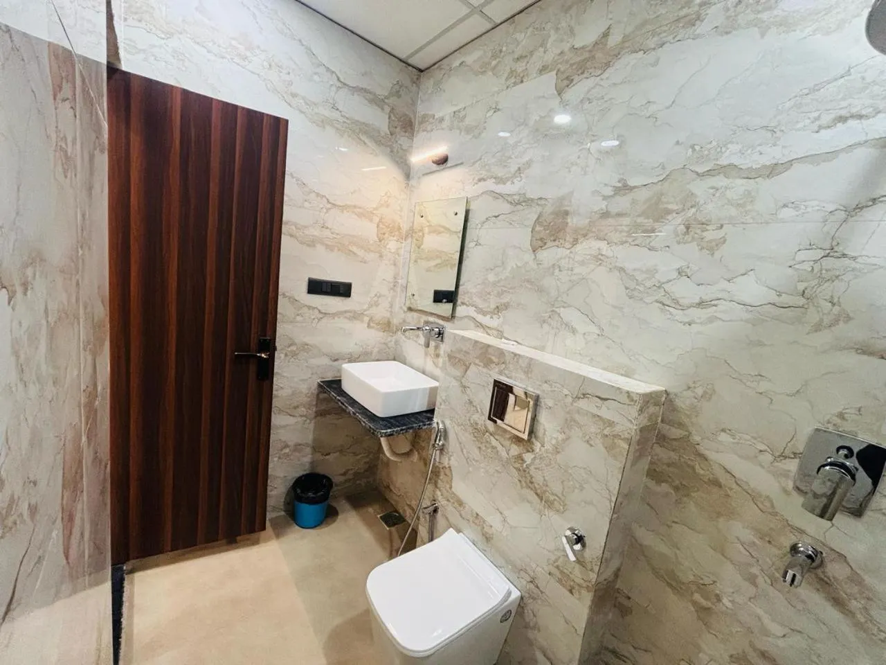 Bathroom in Hotel Taj Way by Jyoti Villa