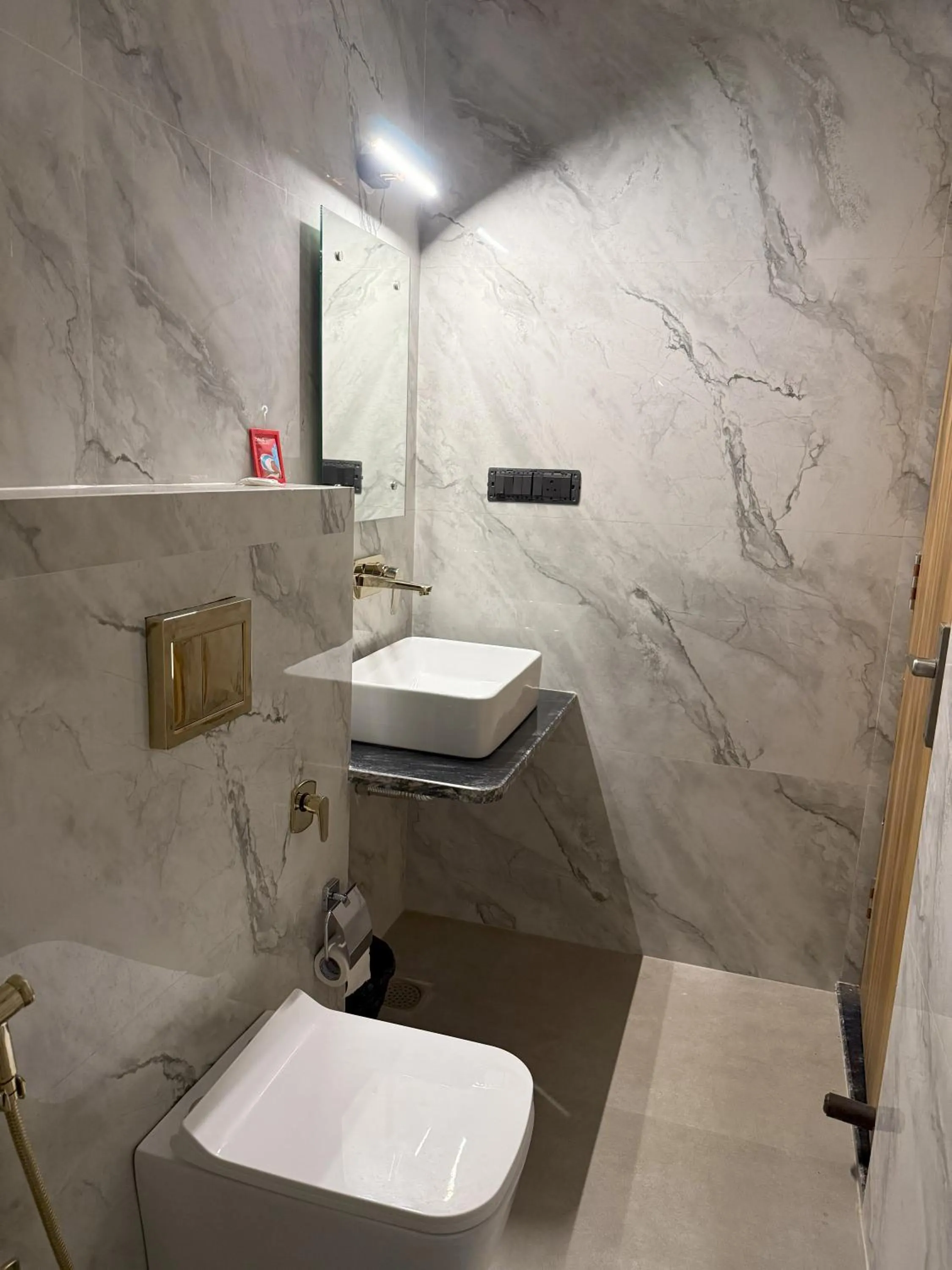 Shower in Hotel Taj Way by Jyoti Villa