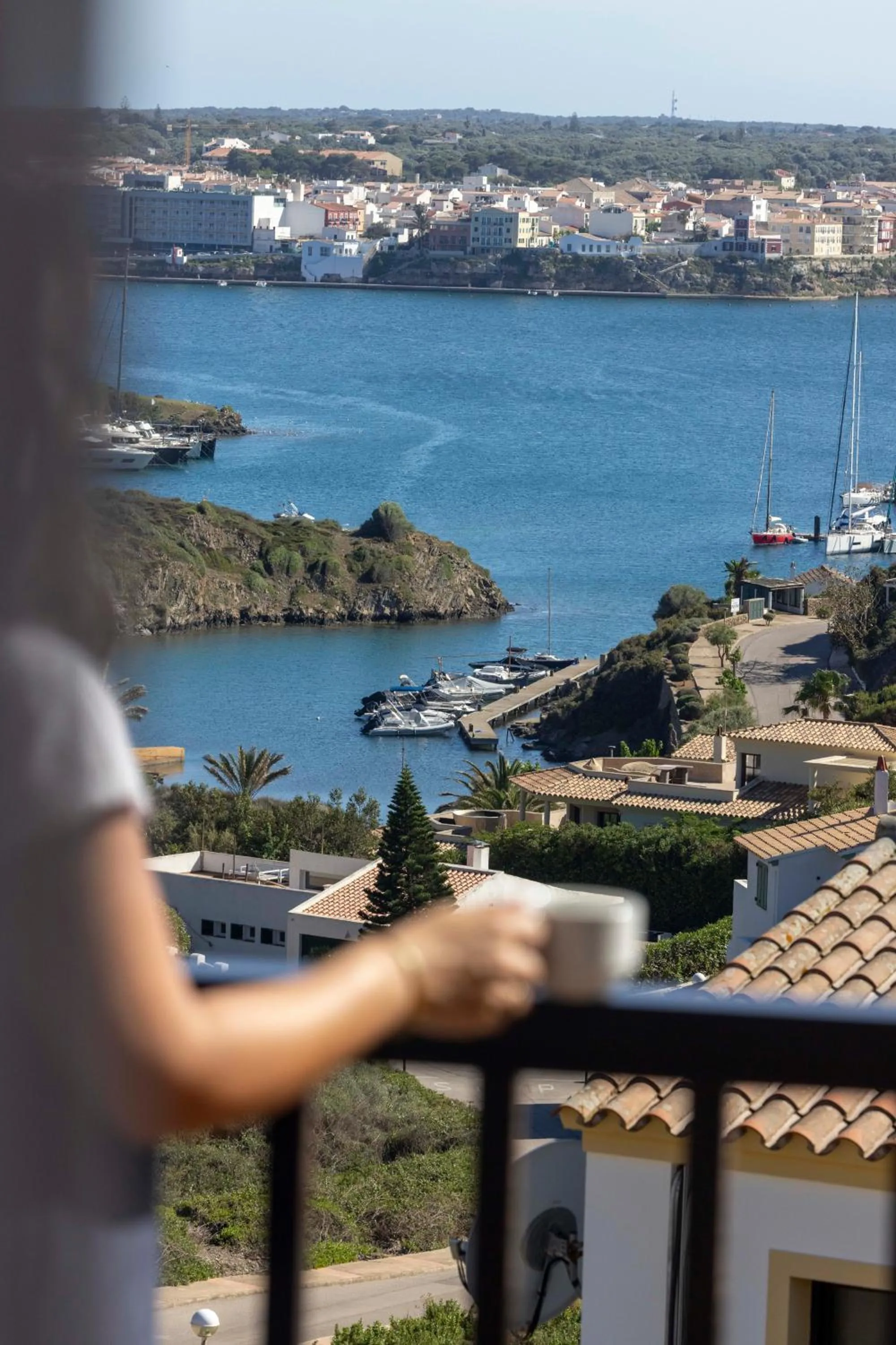 View (from property/room) in Calallonga Hotel Menorca