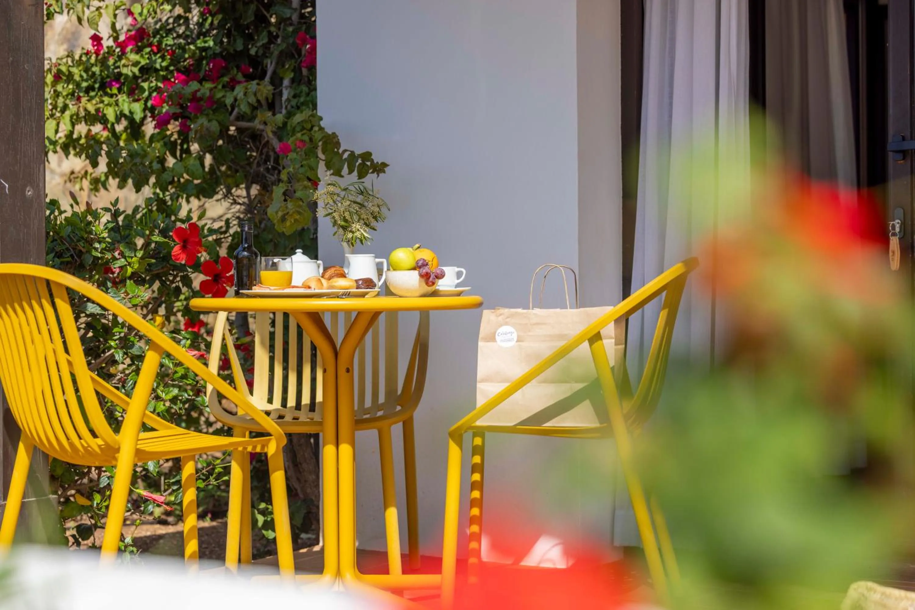 Balcony/Terrace in Calallonga Hotel Menorca