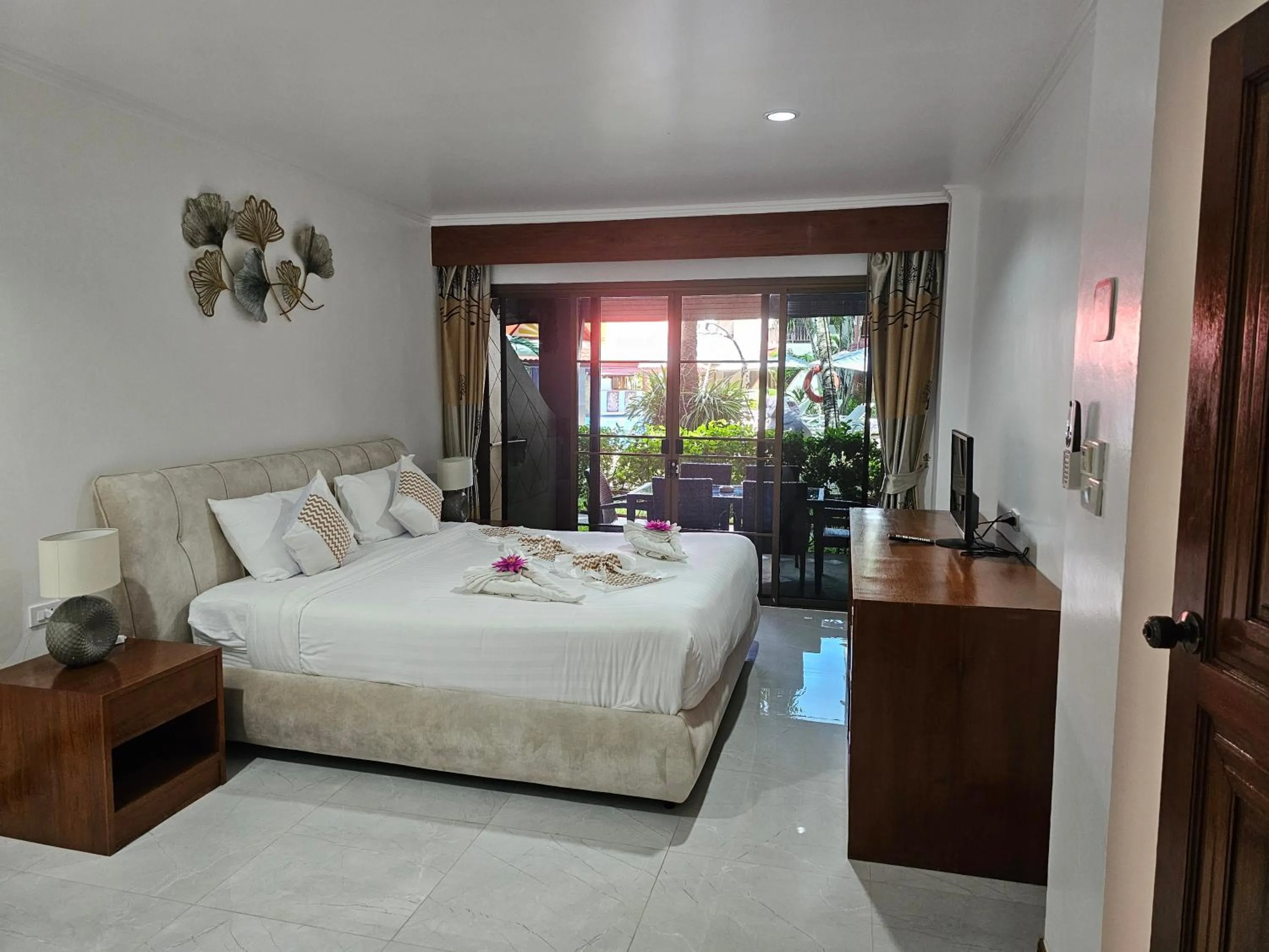 Bed in Sai Rougn apartment