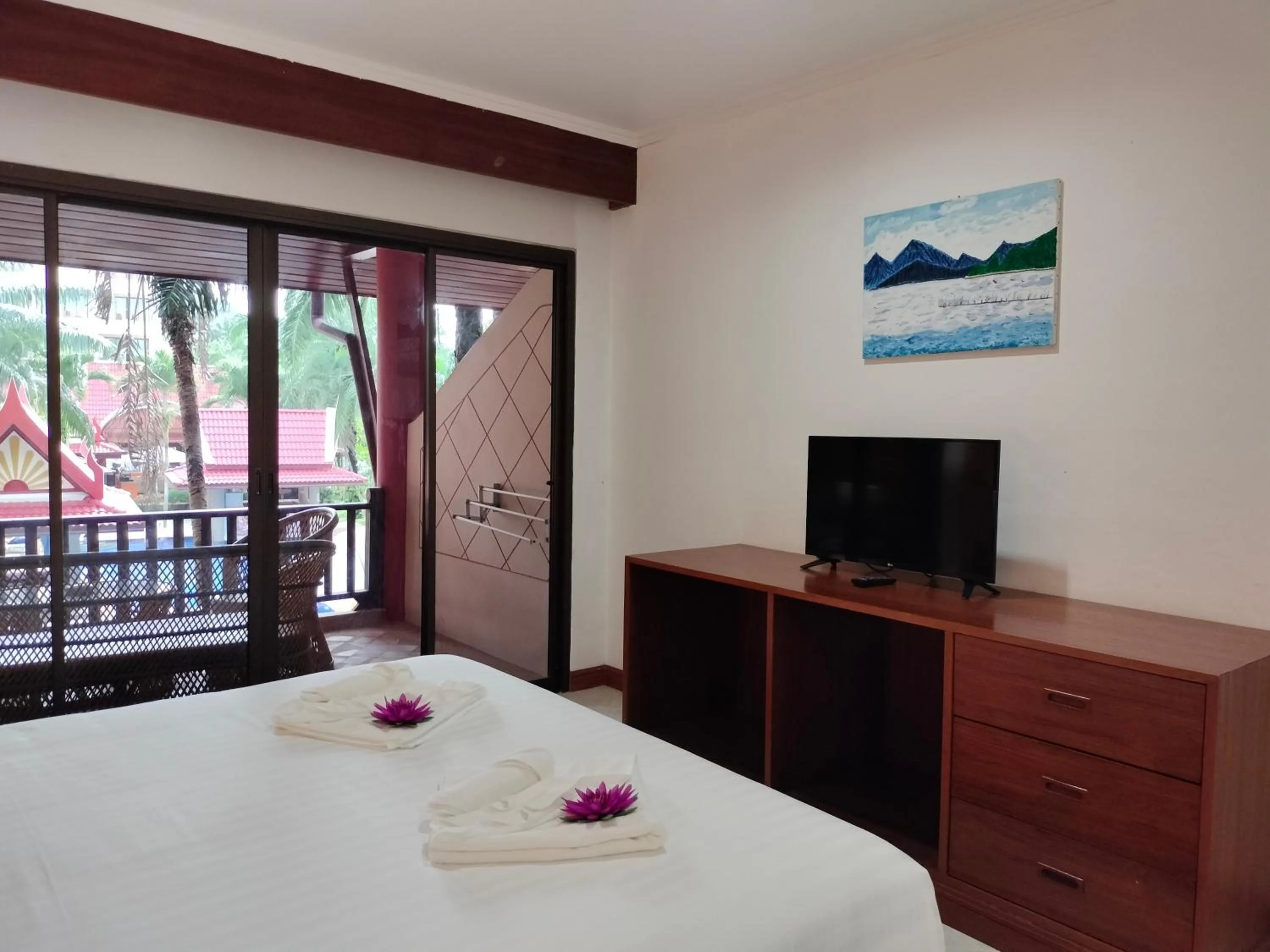 Bed in Sai Rougn apartment