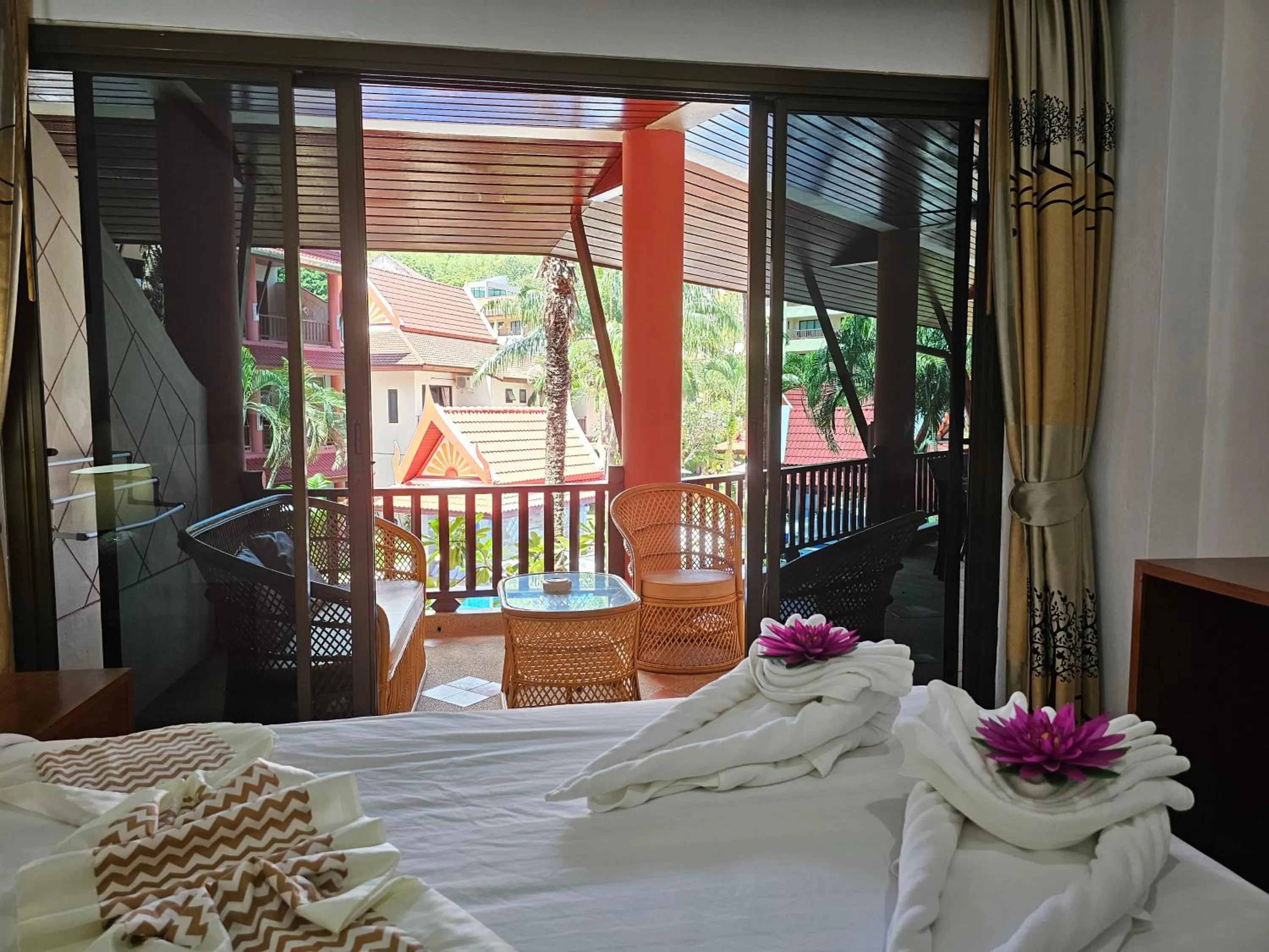 Bed in Sai Rougn apartment