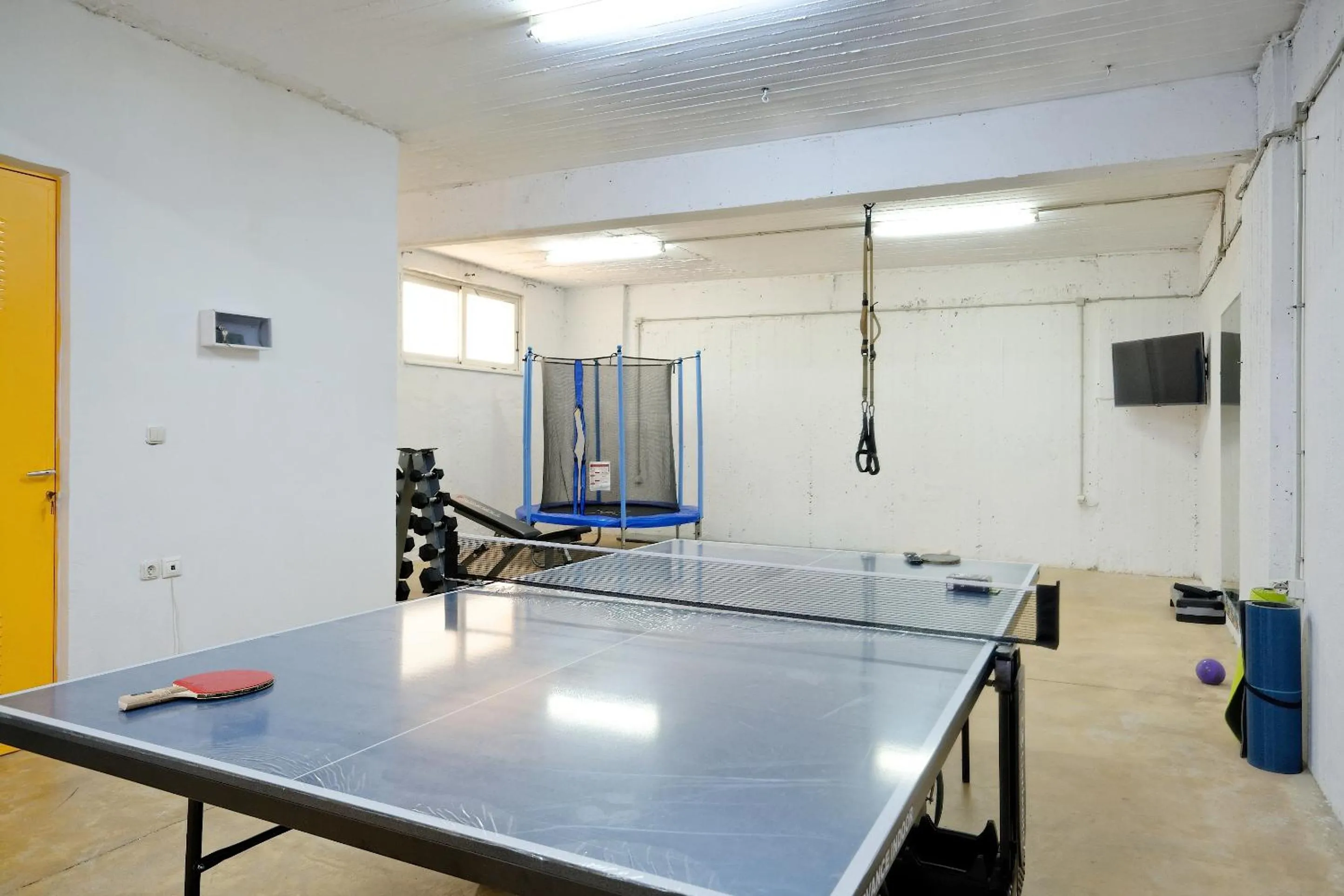 Fitness centre/facilities in Triplex Villa Gardenia Glyfada sea view