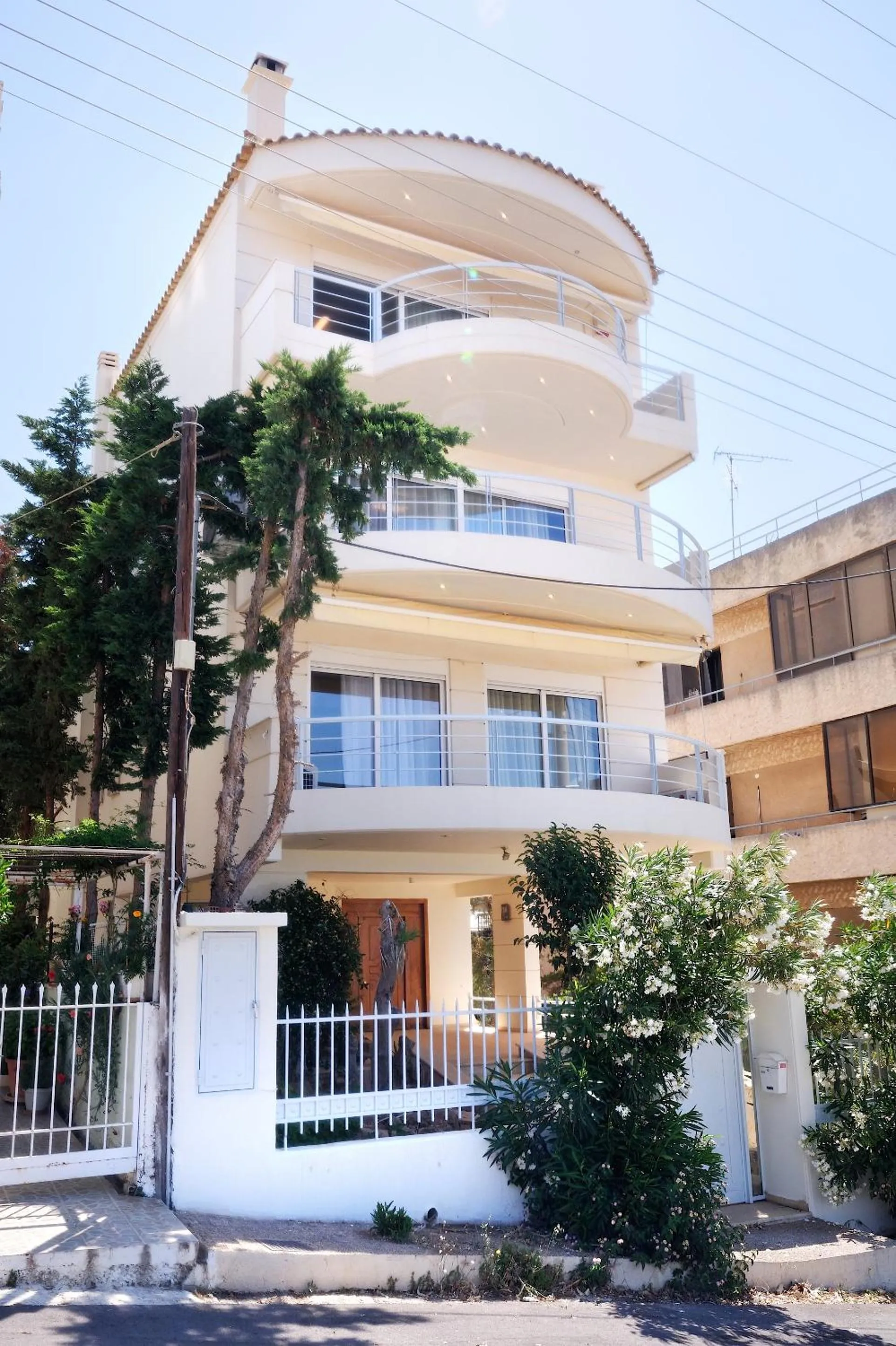 Property building in Triplex Villa Gardenia Glyfada sea view