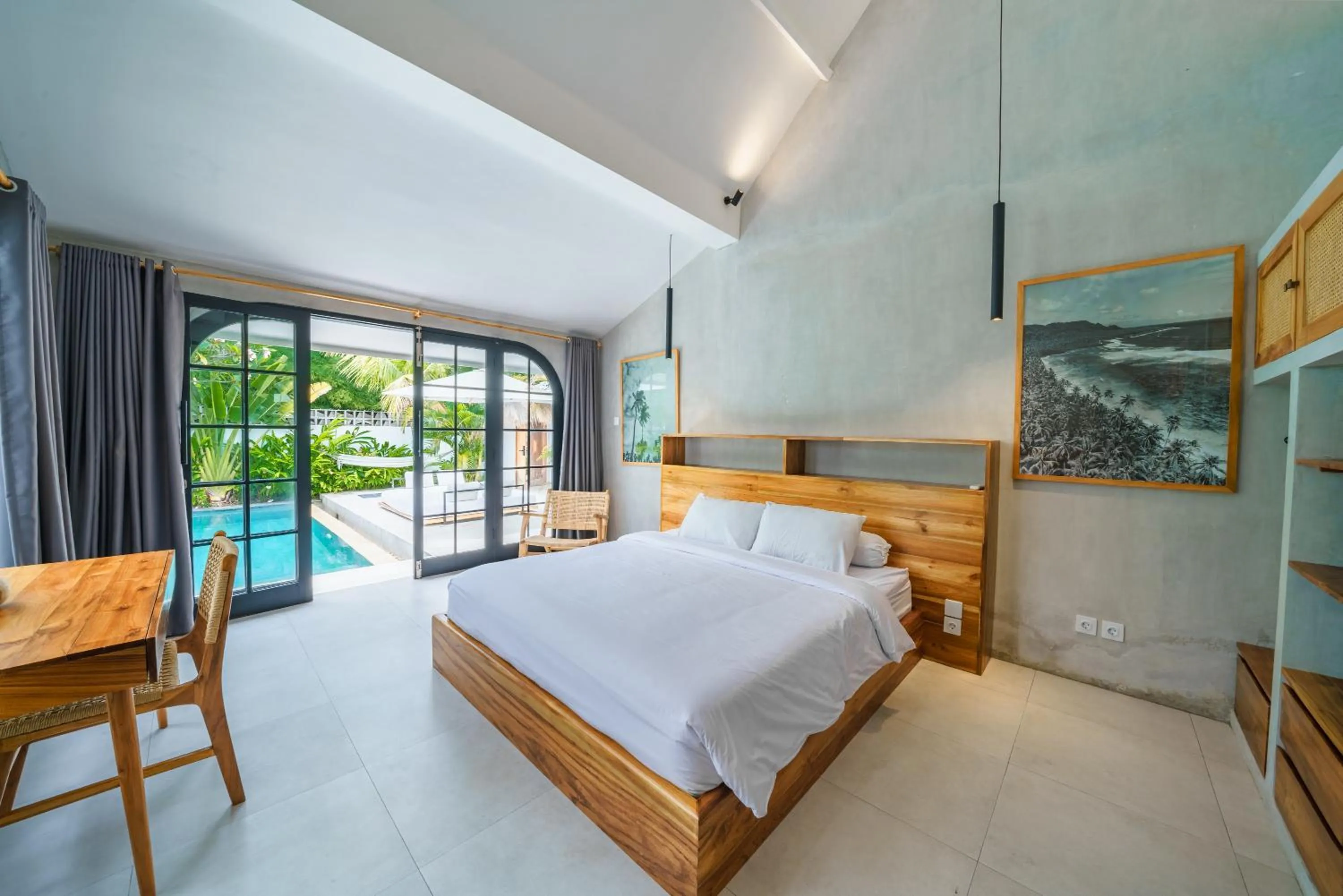 Bed in Villa Mellow - Lovely 2 bdr villa close to the beach in Canggu !