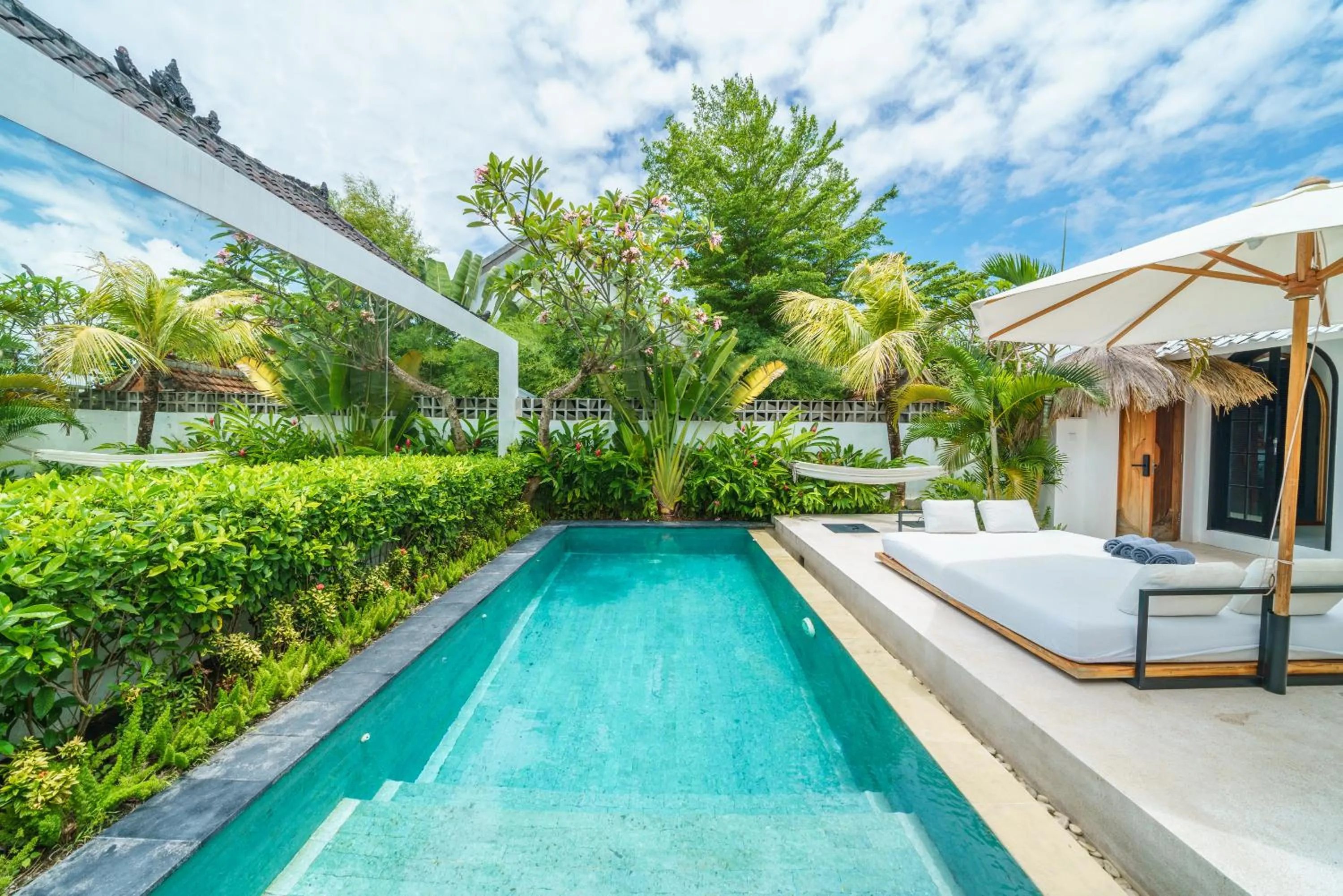 Patio in Villa Mellow - Lovely 2 bdr villa close to the beach in Canggu !