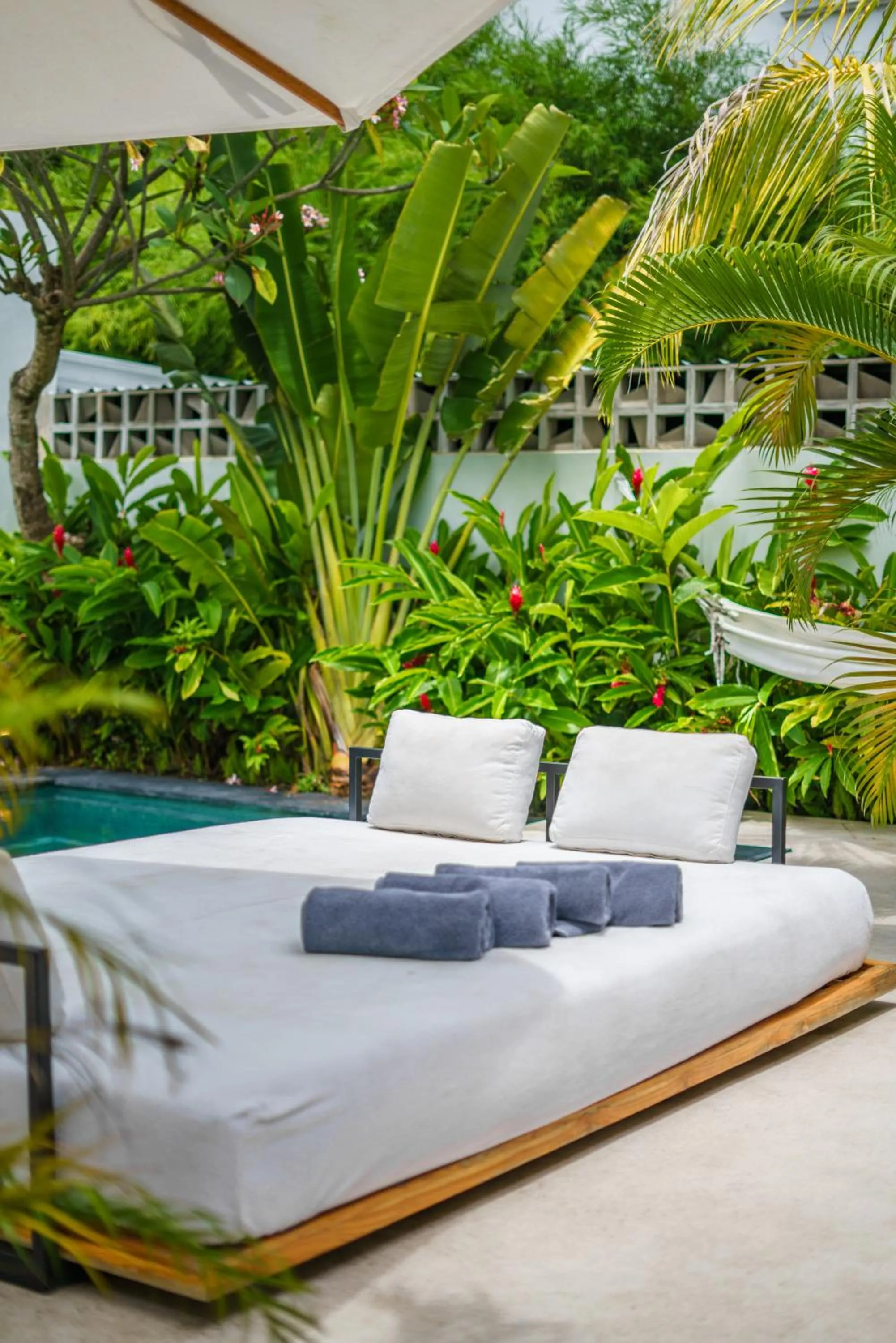 Patio in Villa Mellow - Lovely 2 bdr villa close to the beach in Canggu !