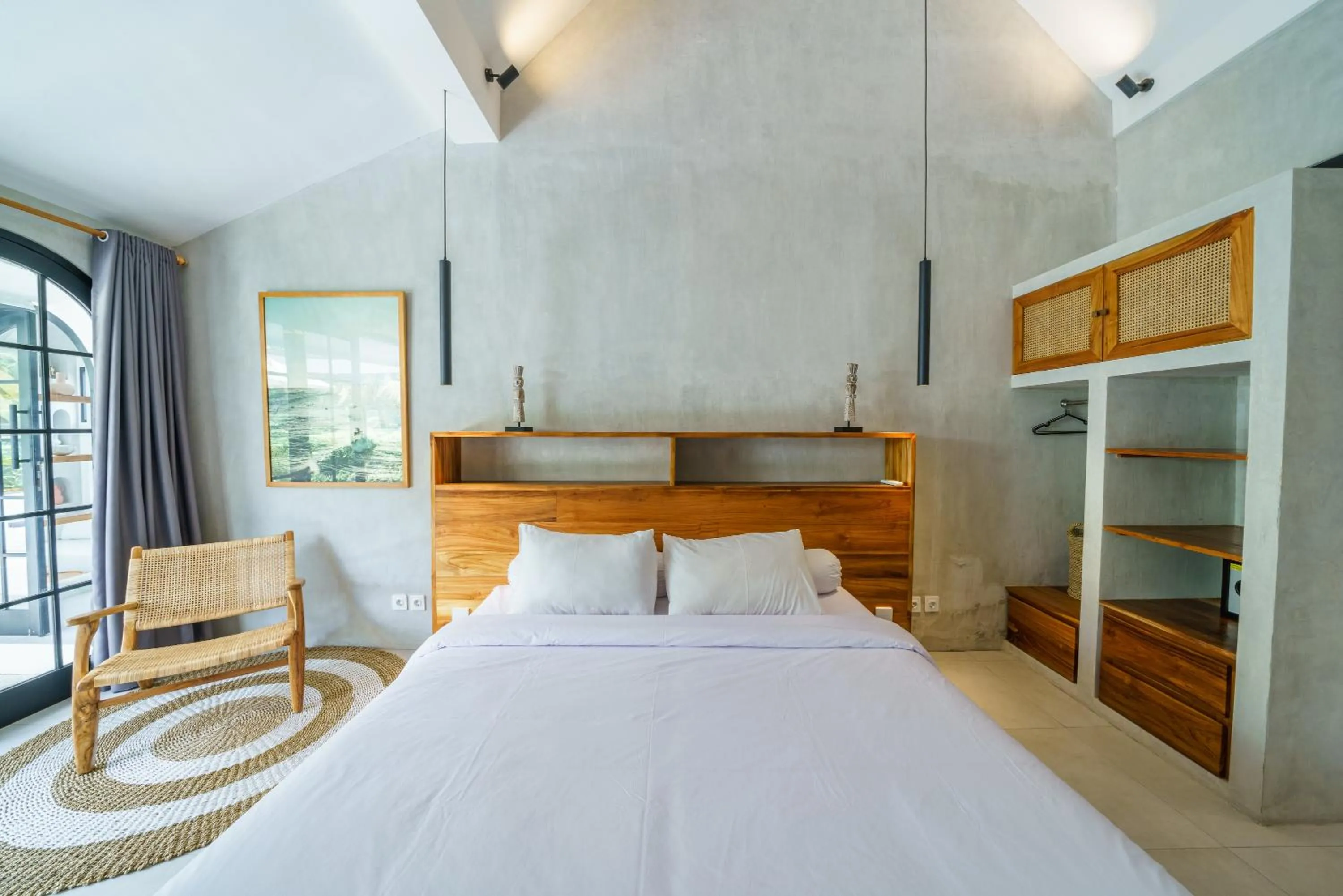 Bed in Villa Mellow - Lovely 2 bdr villa close to the beach in Canggu !