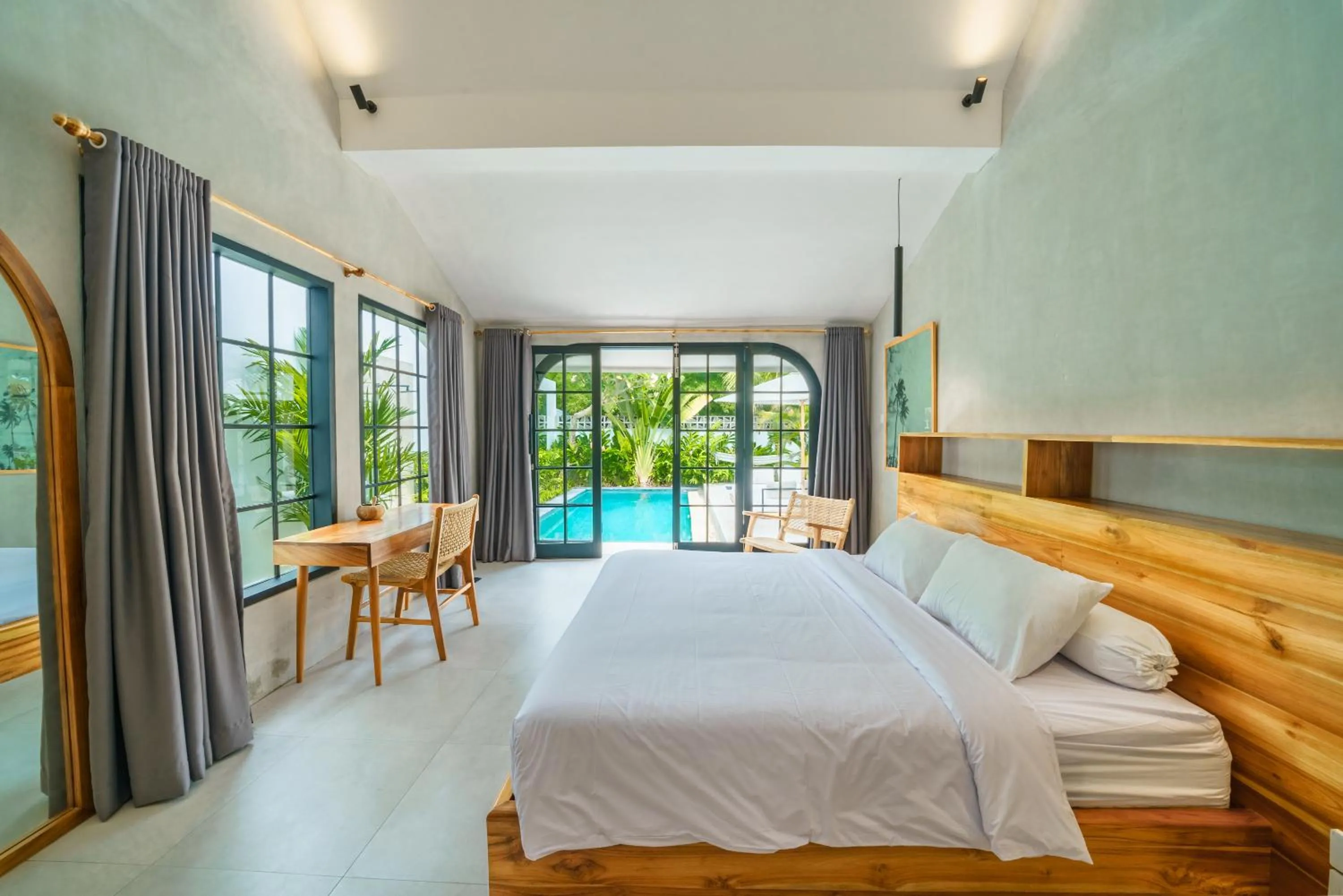 Bed in Villa Mellow - Lovely 2 bdr villa close to the beach in Canggu !