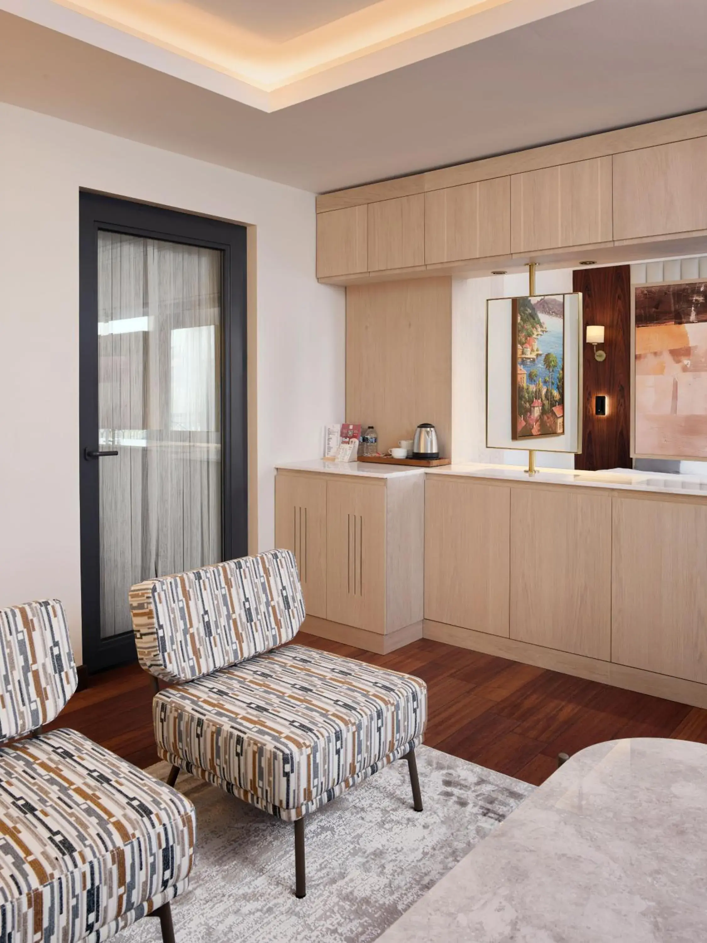 Living room in Shining Star Hotel Living room in Shining Star Hotel