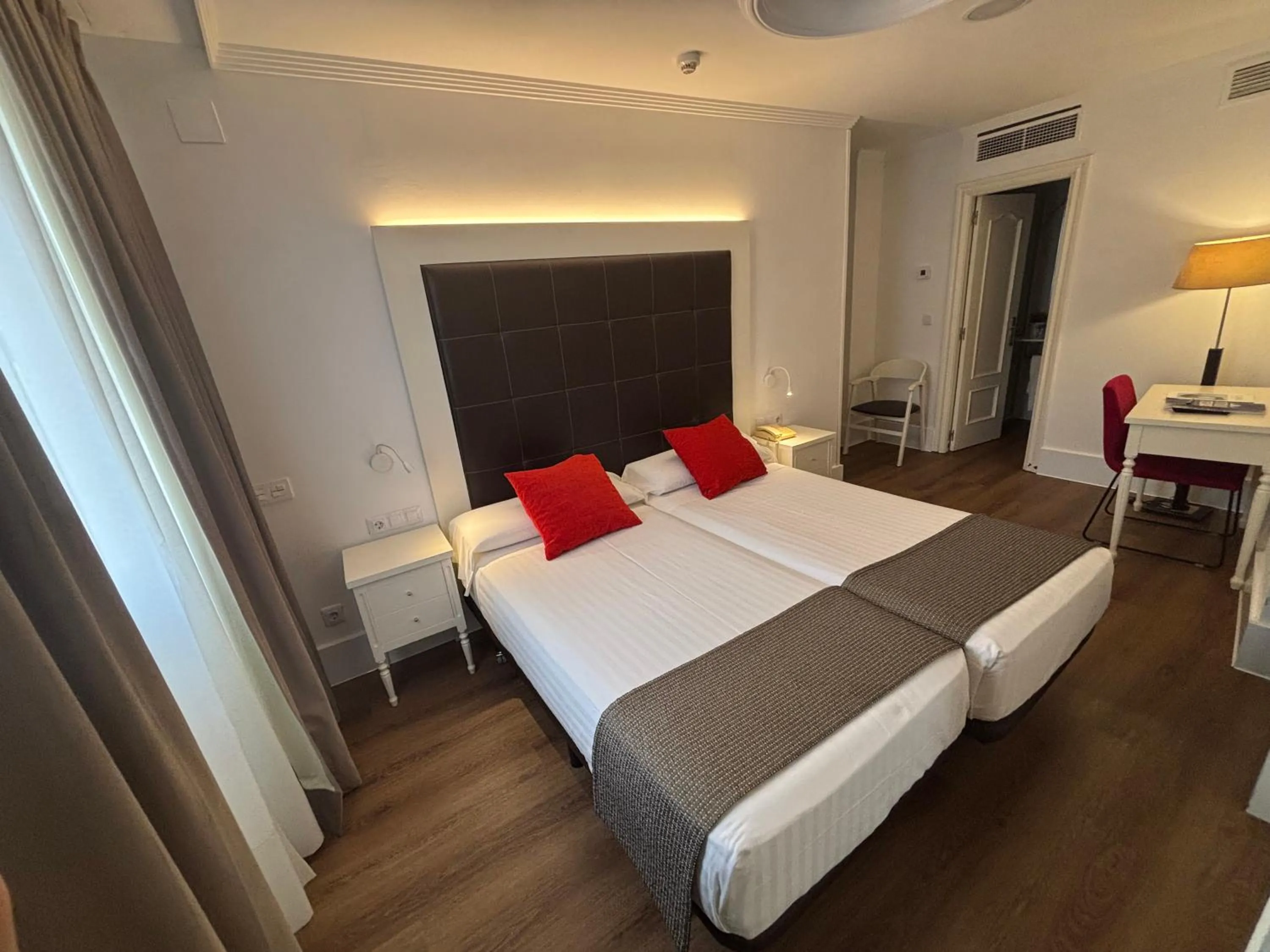 Decorative detail, Bed in Hotel Boutique Catedral