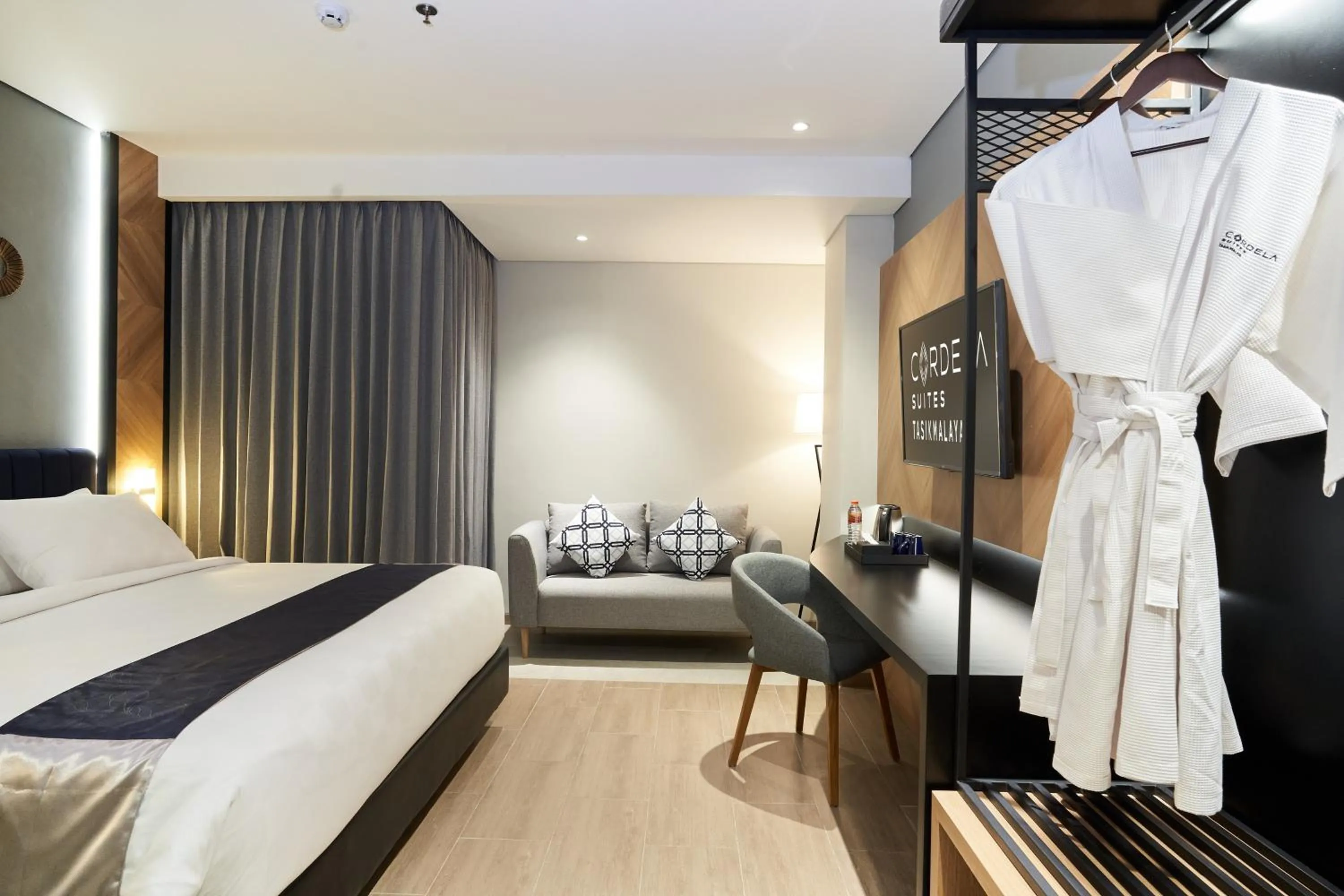 Bed in Cordela Suites Tasikmalaya