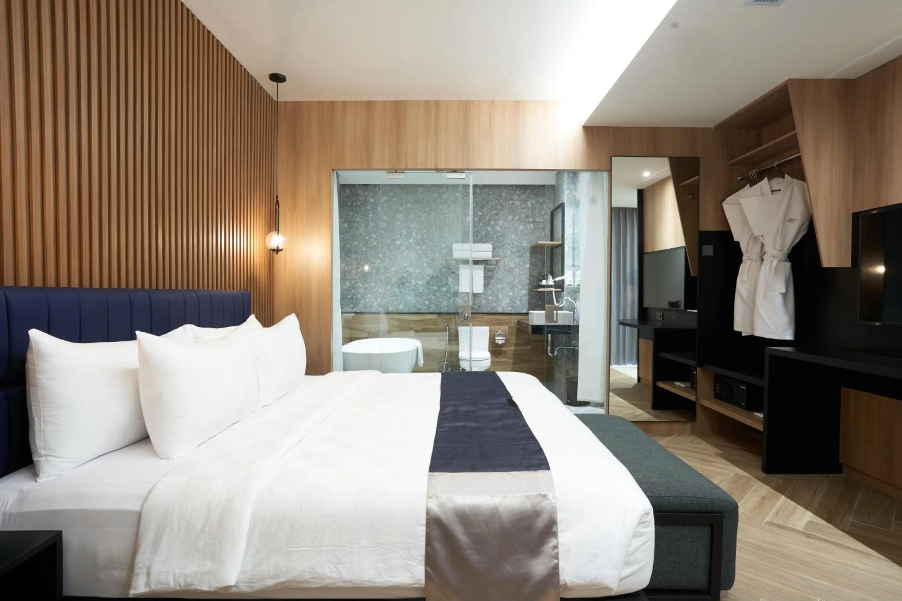 Bed in Cordela Suites Tasikmalaya