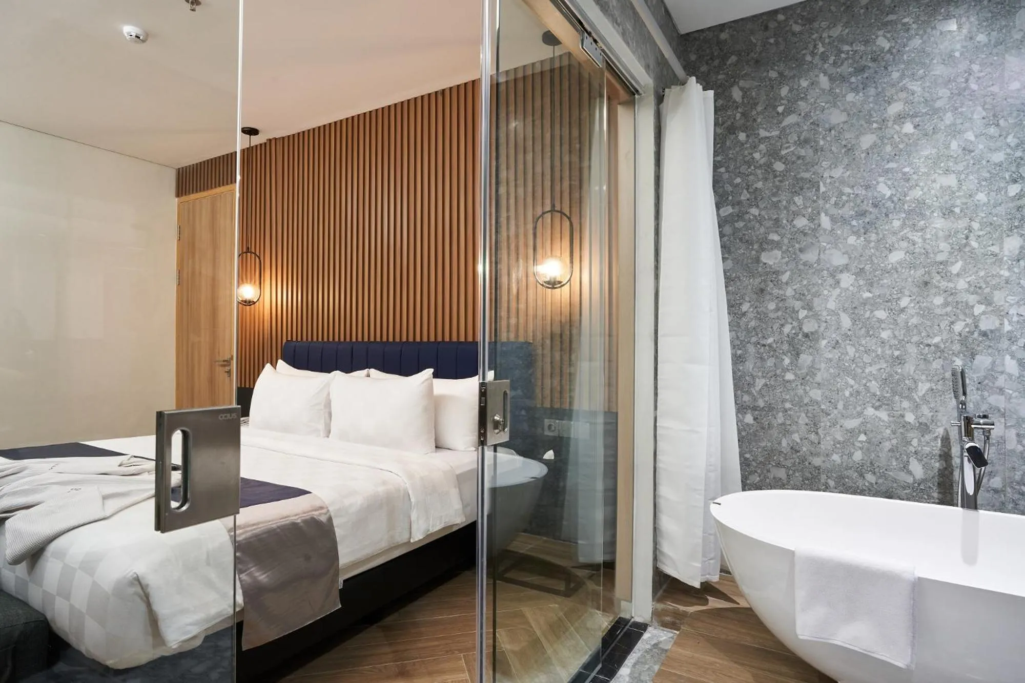 Bed in Cordela Suites Tasikmalaya