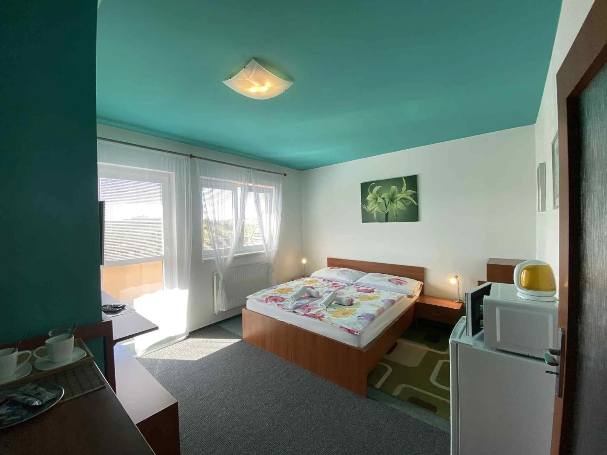 Bed in Apartmány, Penzion, Wellness U zlaté rybky