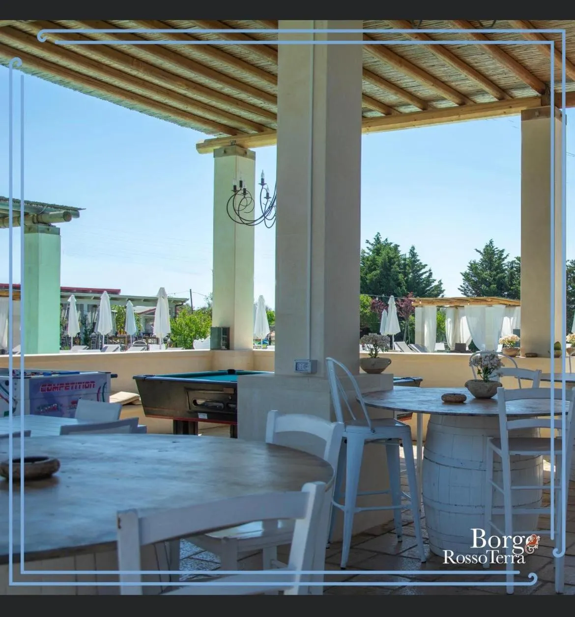 Lounge or bar in Borgo Rosso Terra