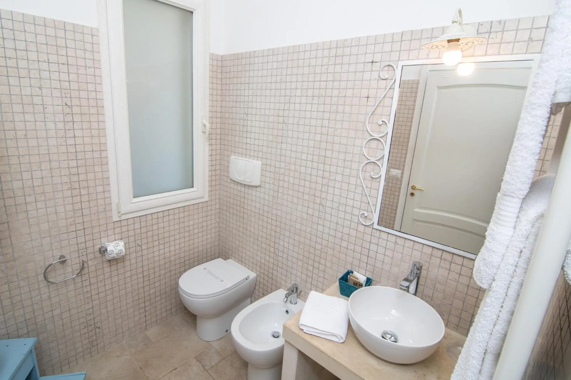 Bathroom in Borgo Rosso Terra