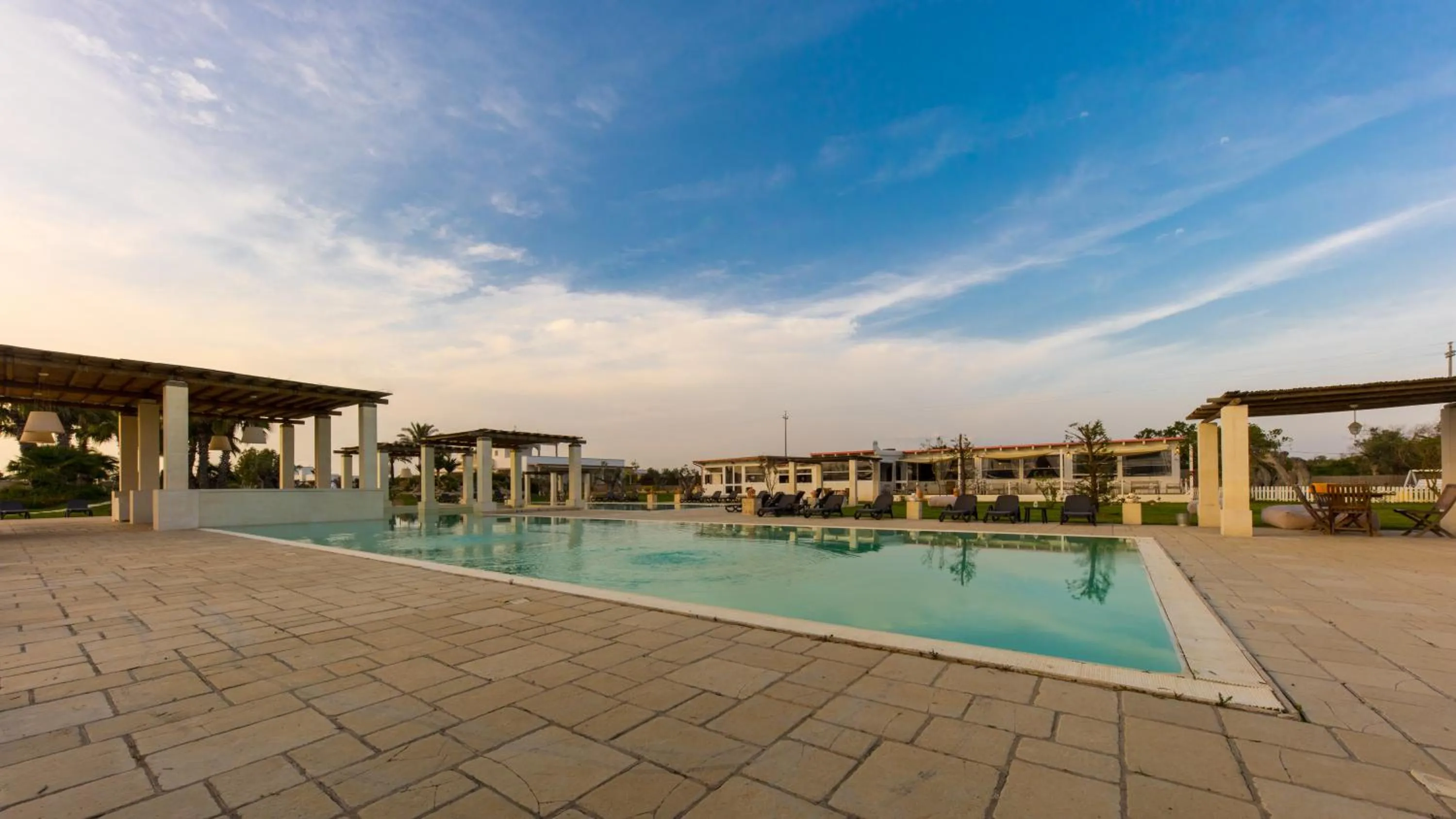 Swimming pool in Borgo Rosso Terra