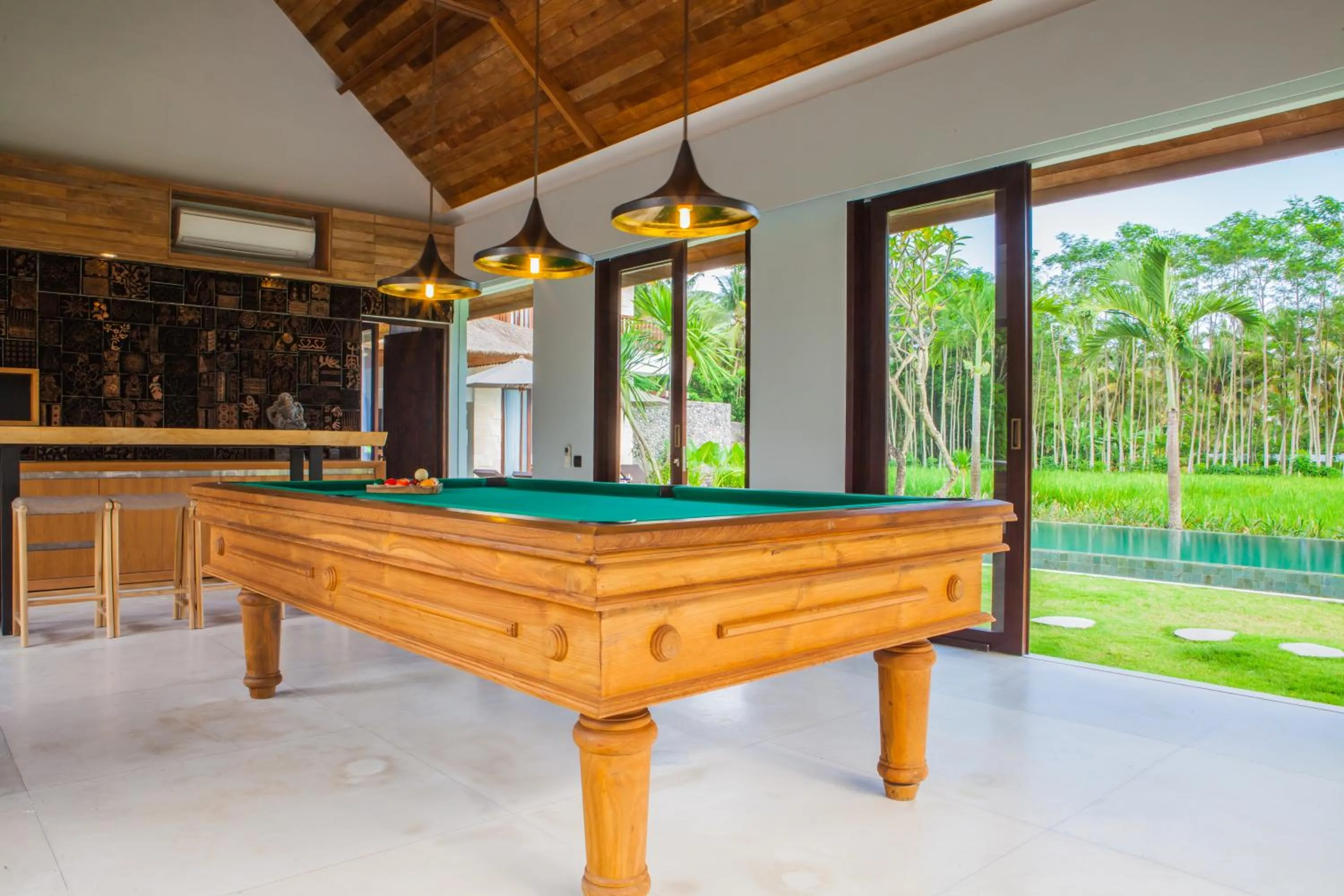 Billiard in Villa Lumia Bali