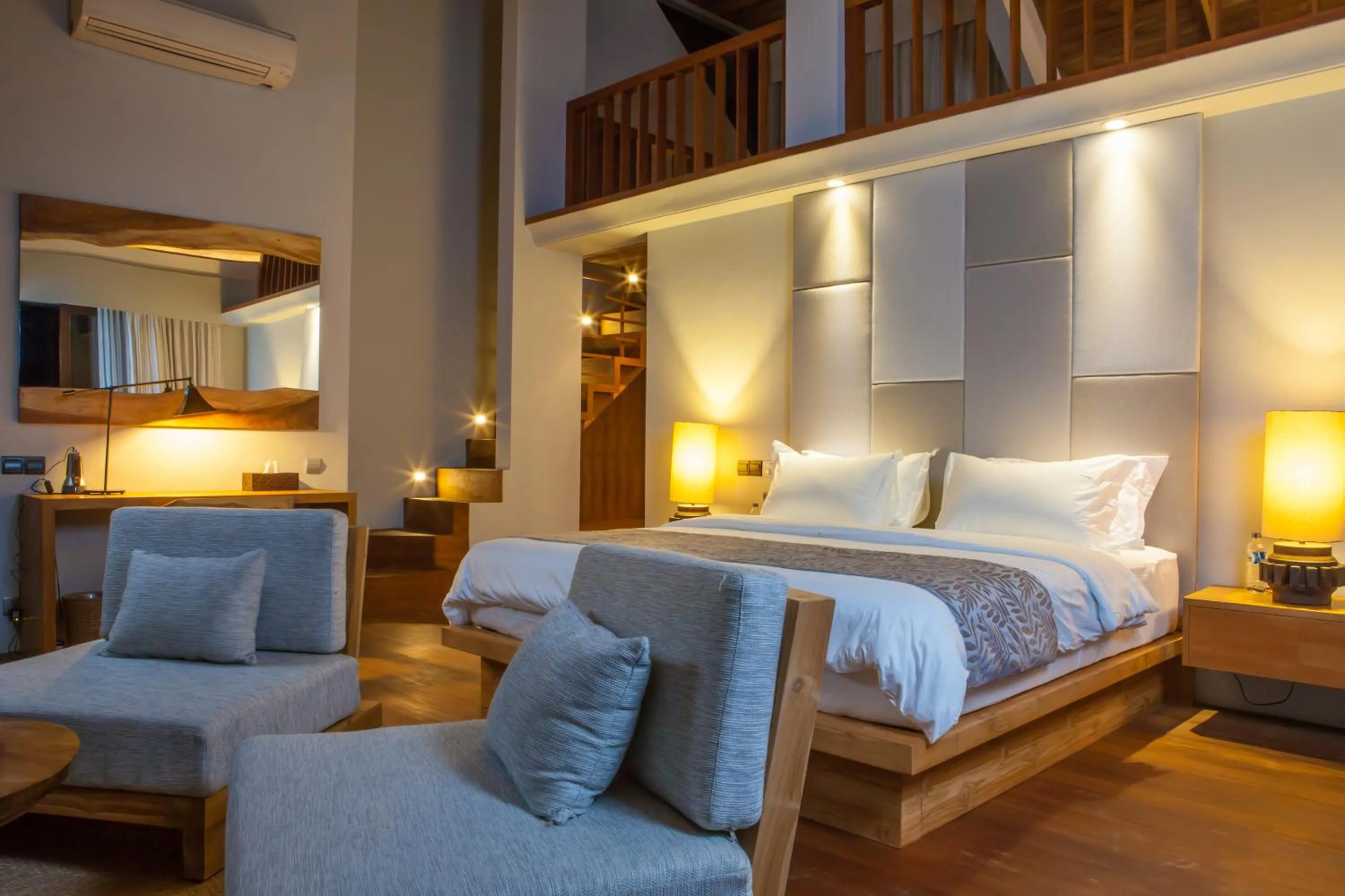 Bed in Villa Lumia Bali