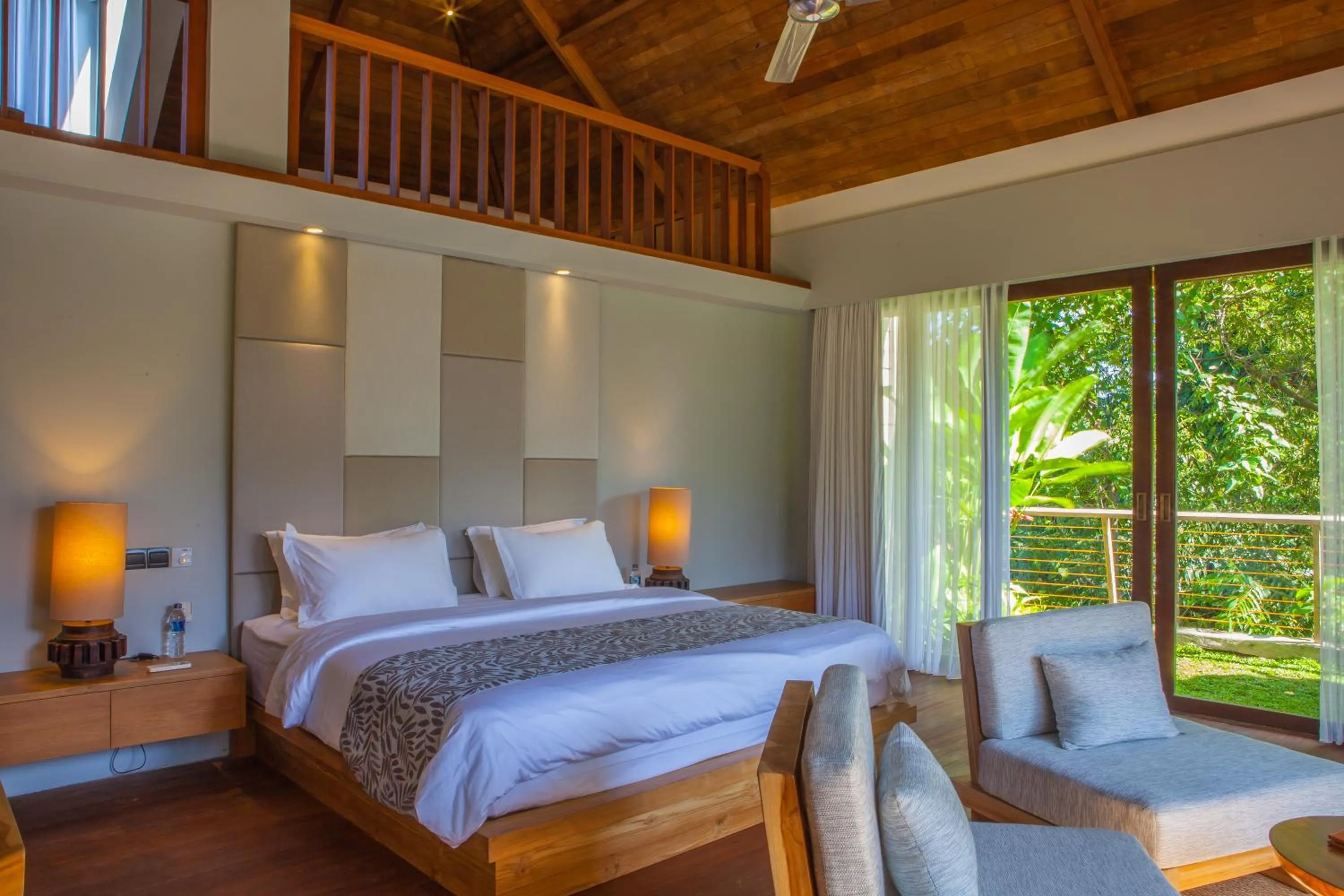 Bed in Villa Lumia Bali