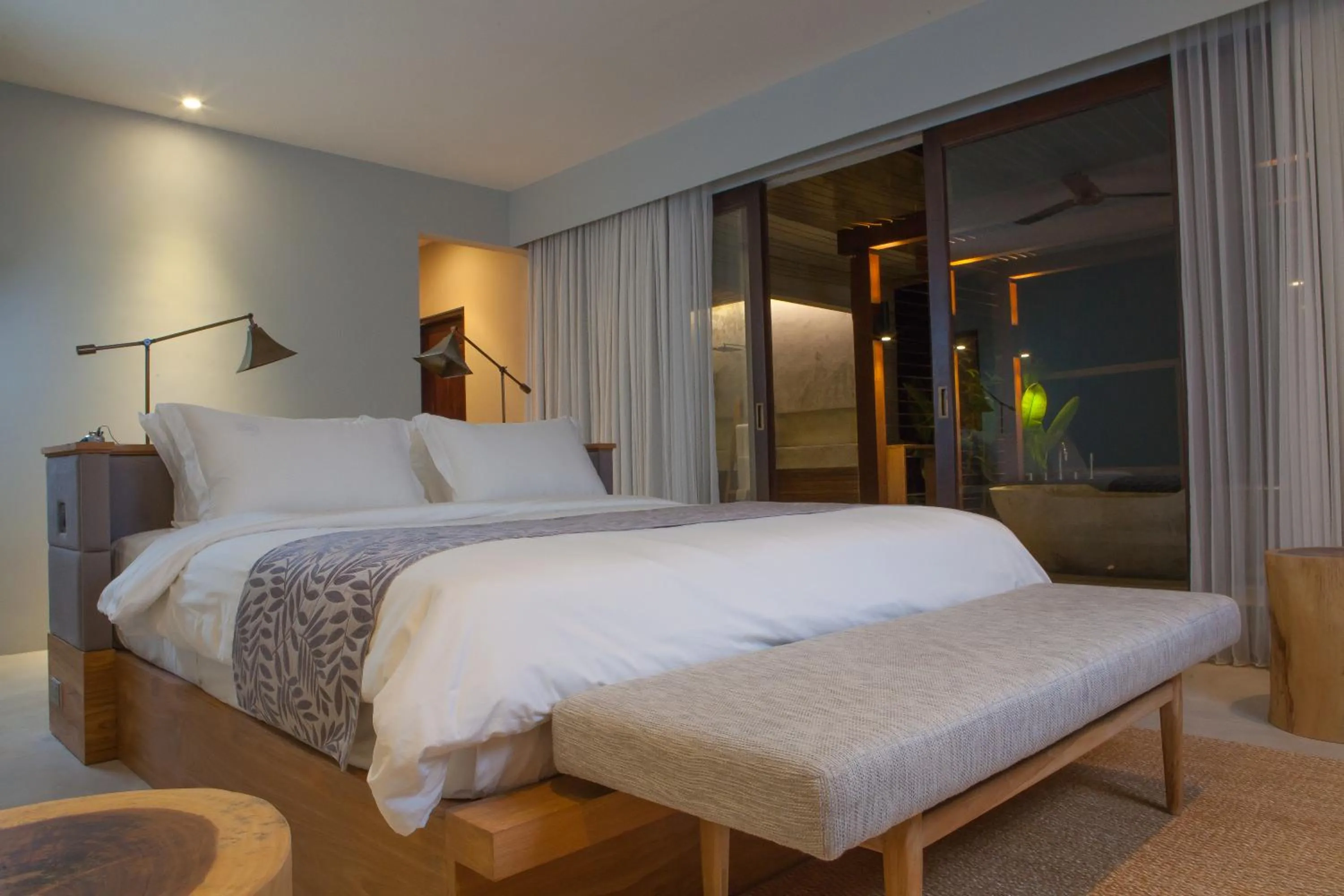 Bathroom, Bed in Villa Lumia Bali