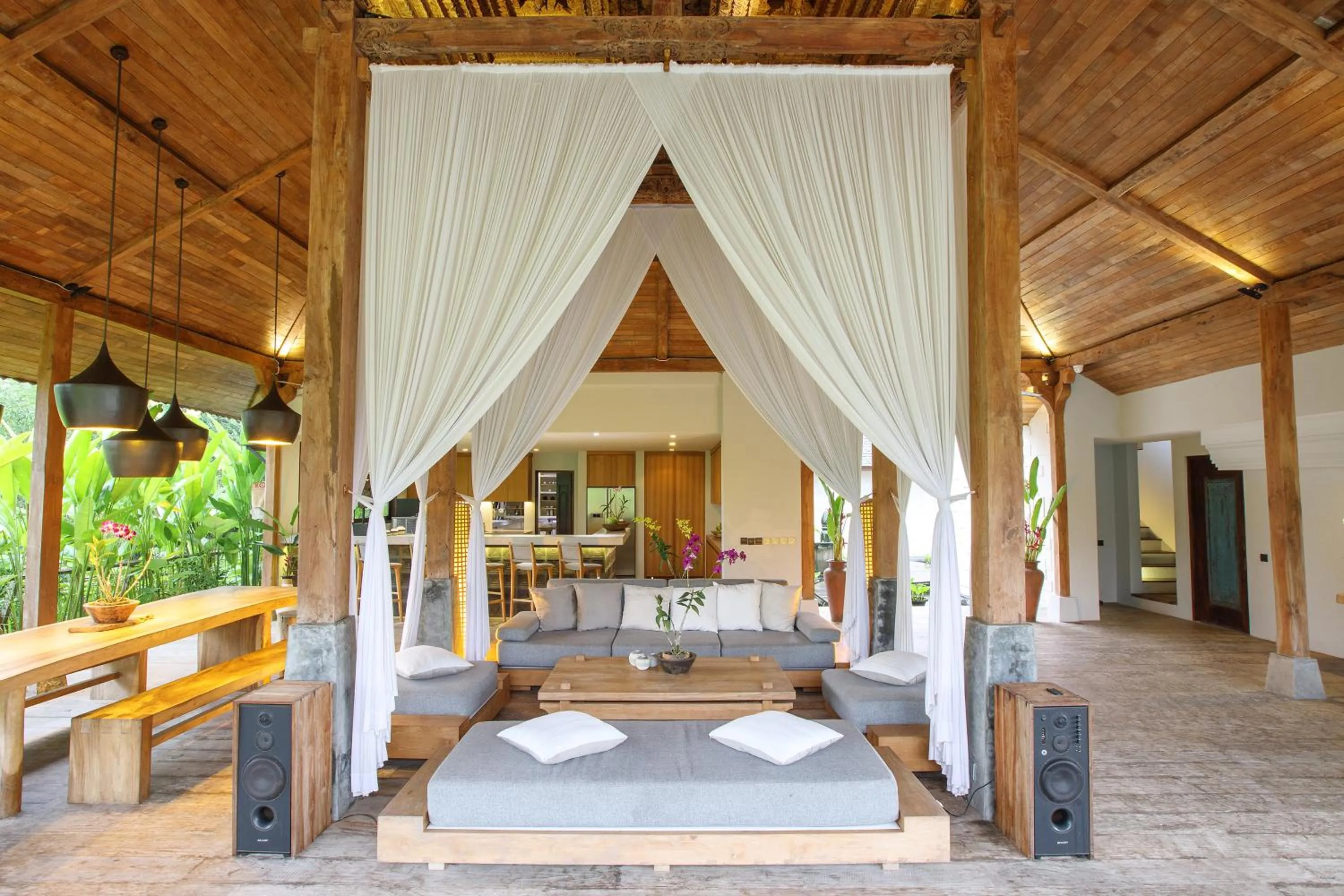 Living room in Villa Lumia Bali
