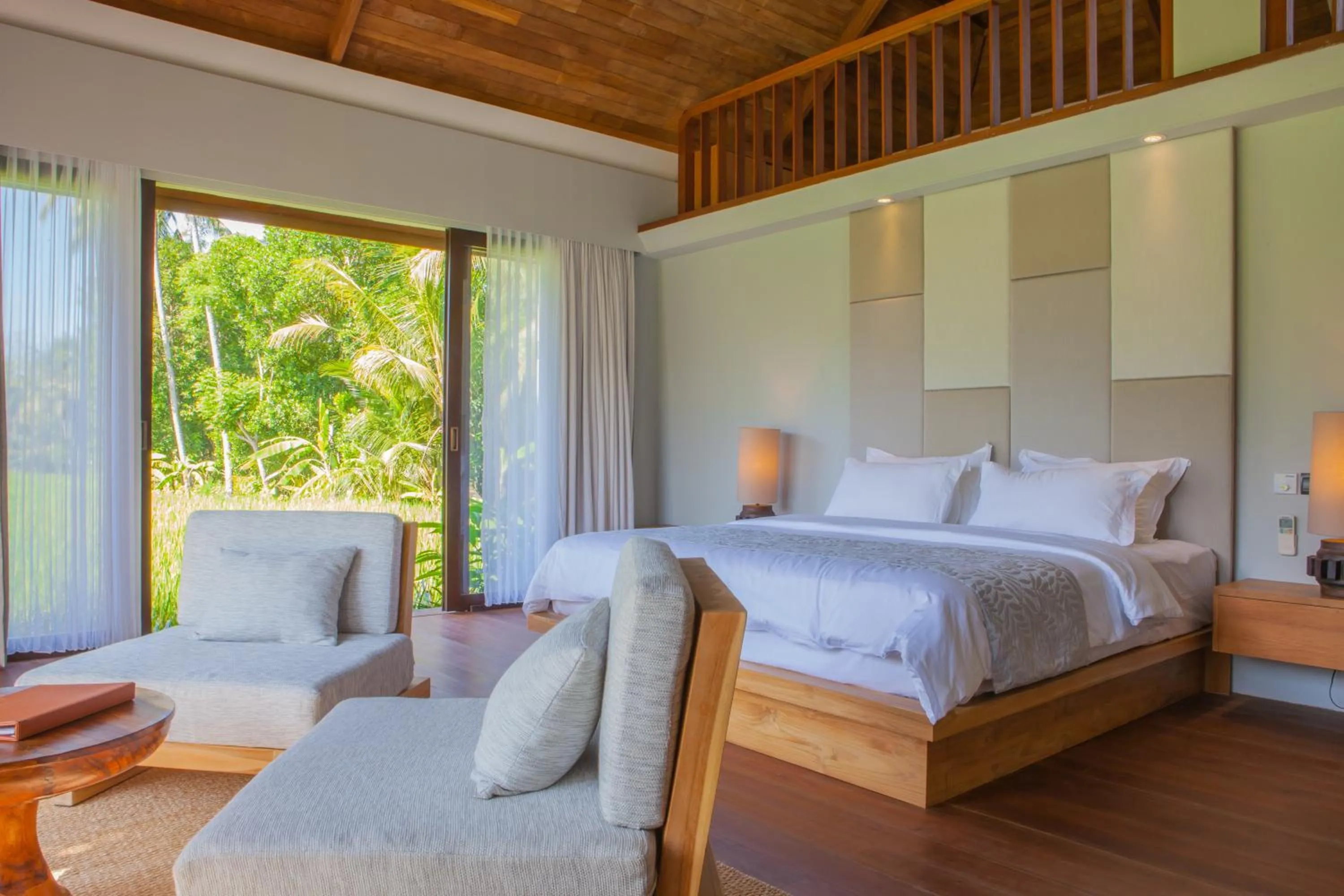 Bed in Villa Lumia Bali