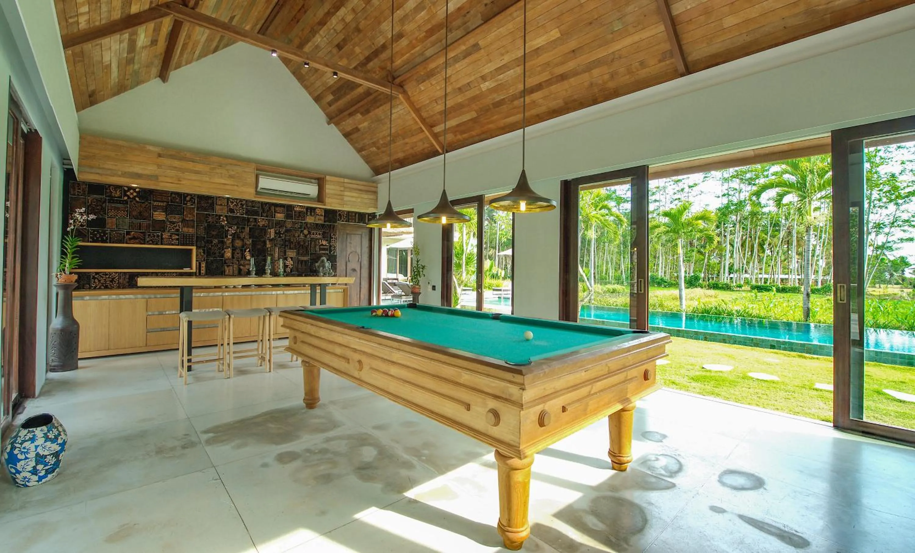 Billiard in Villa Lumia Bali