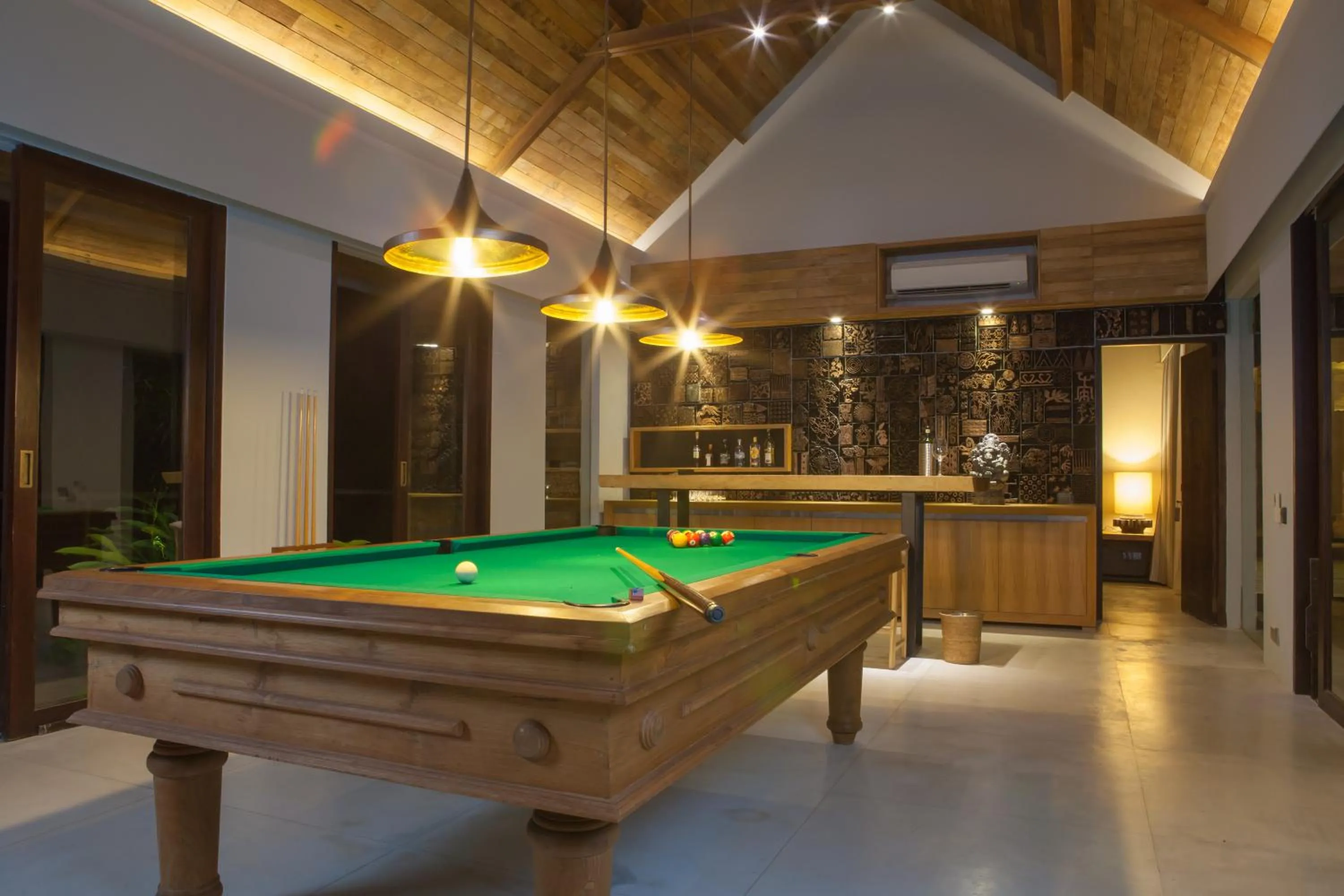Billiard in Villa Lumia Bali