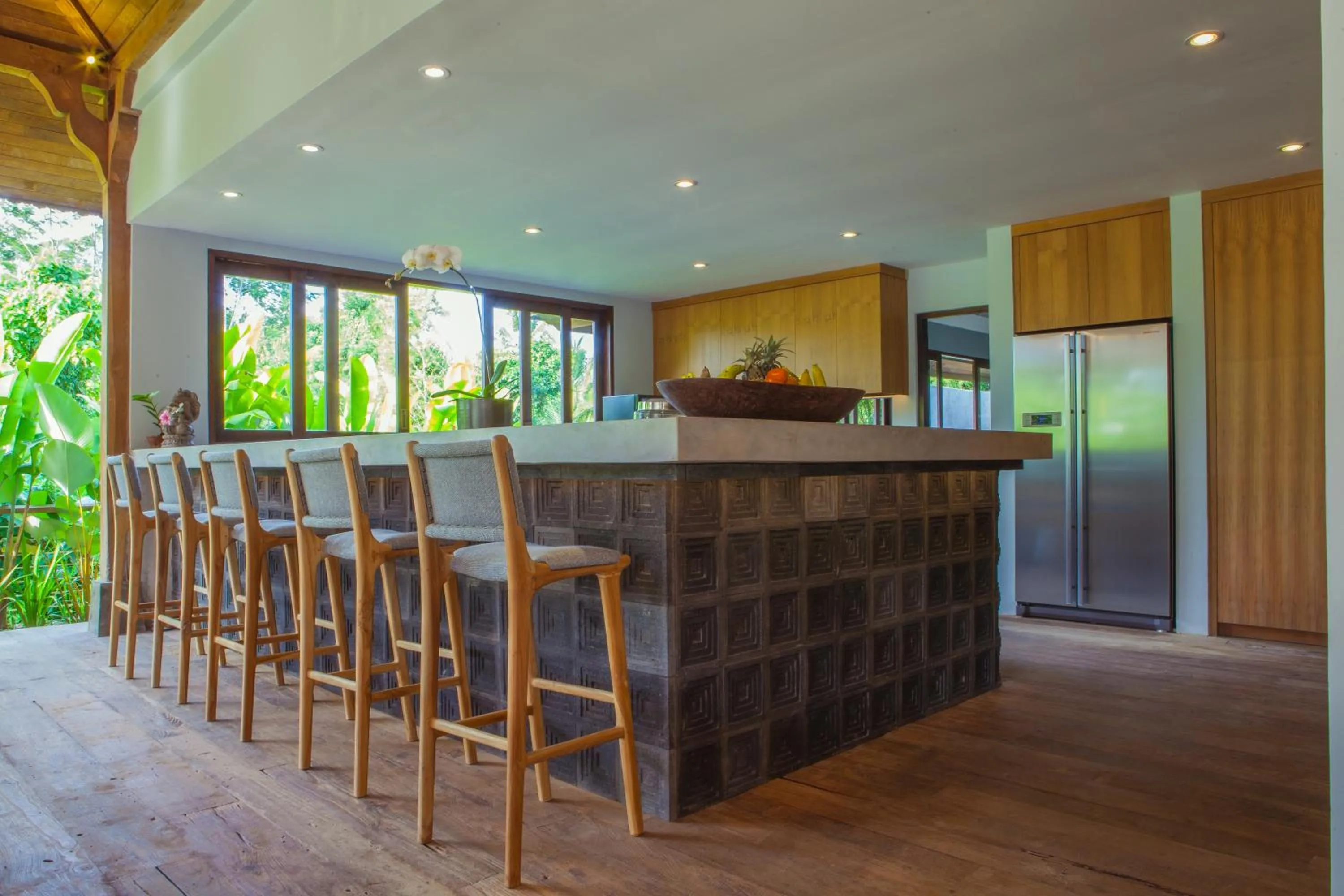 Kitchen or kitchenette in Villa Lumia Bali