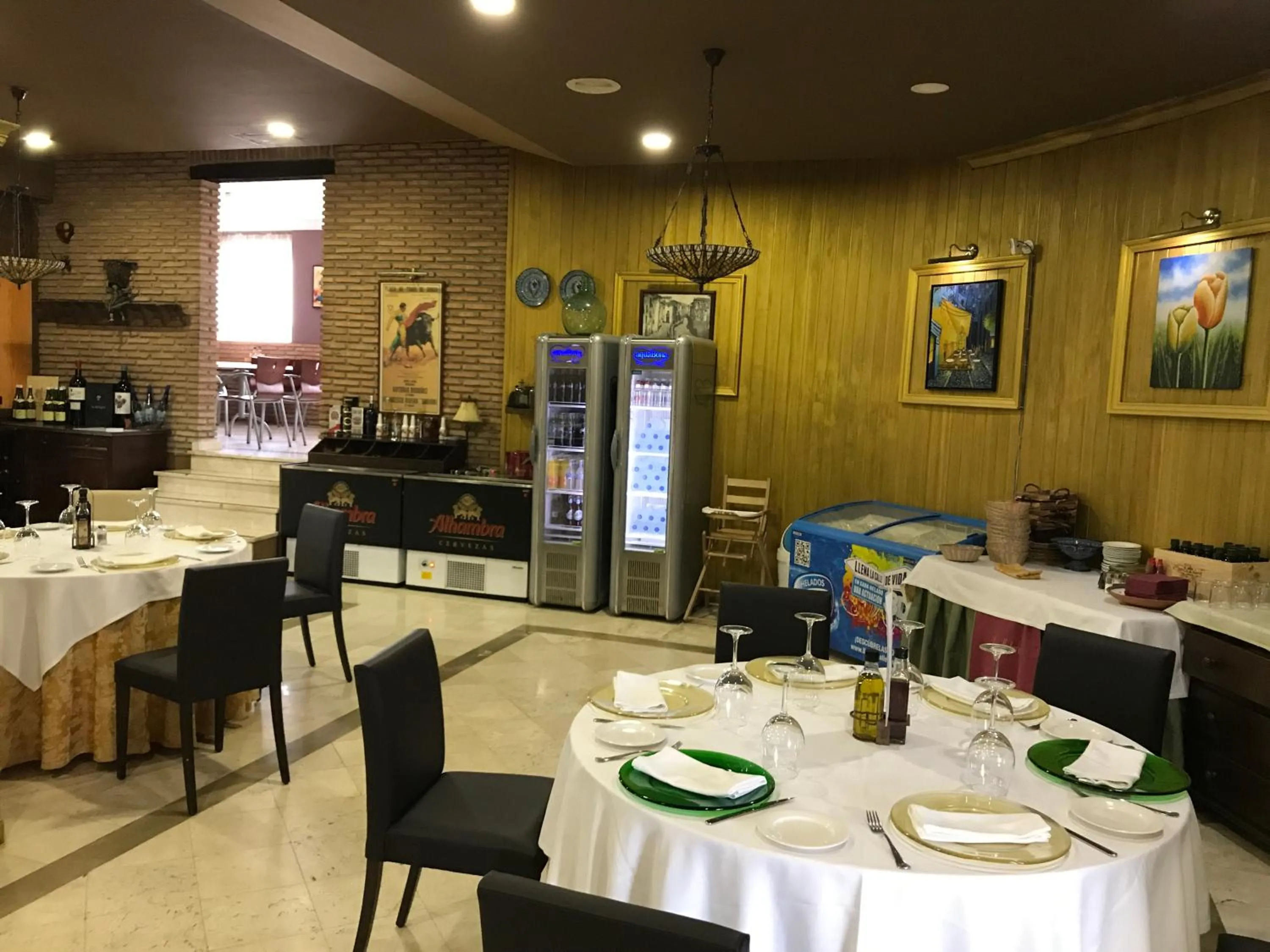 Dining area in Los Galanes