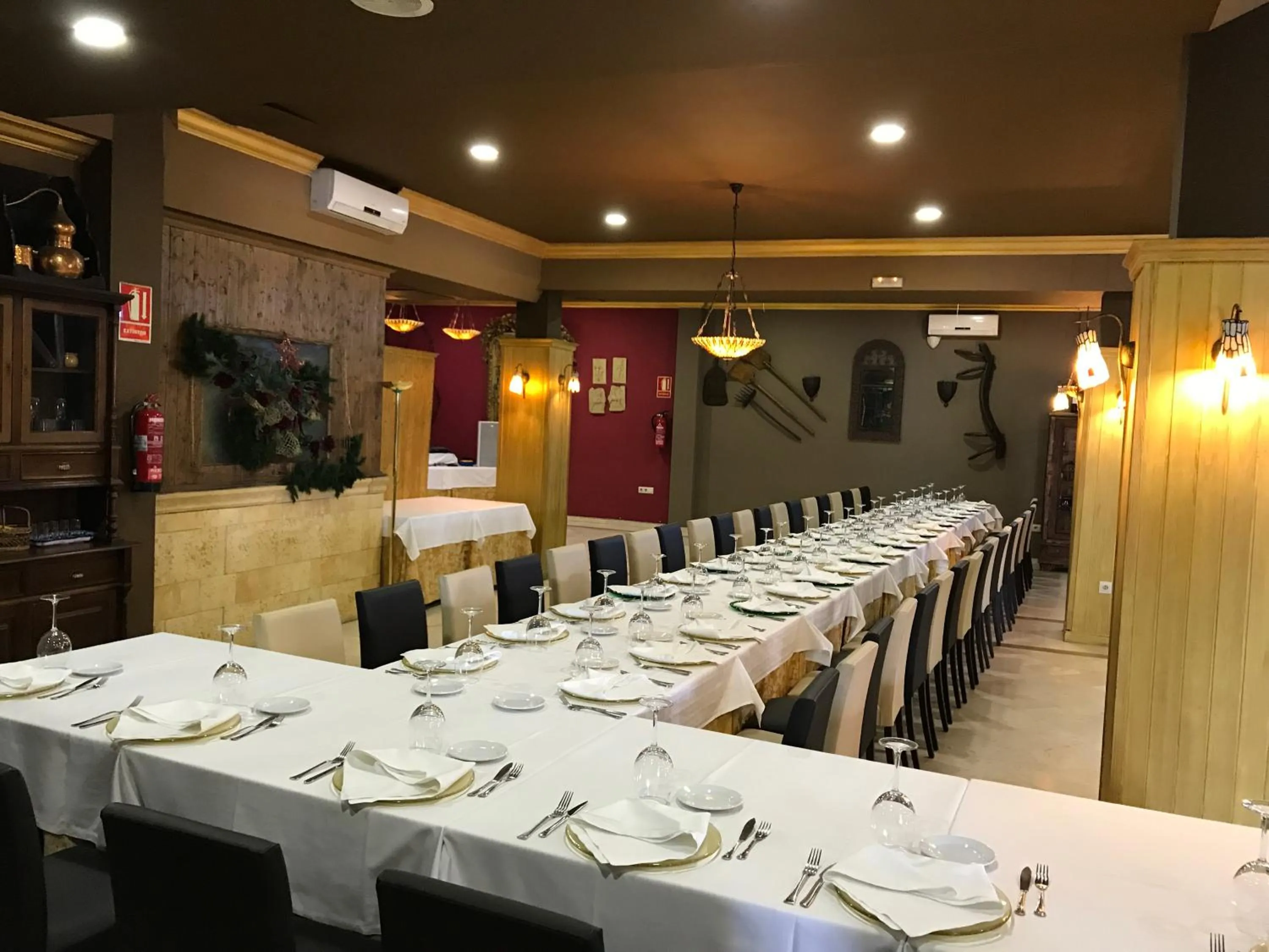 Dining area in Los Galanes