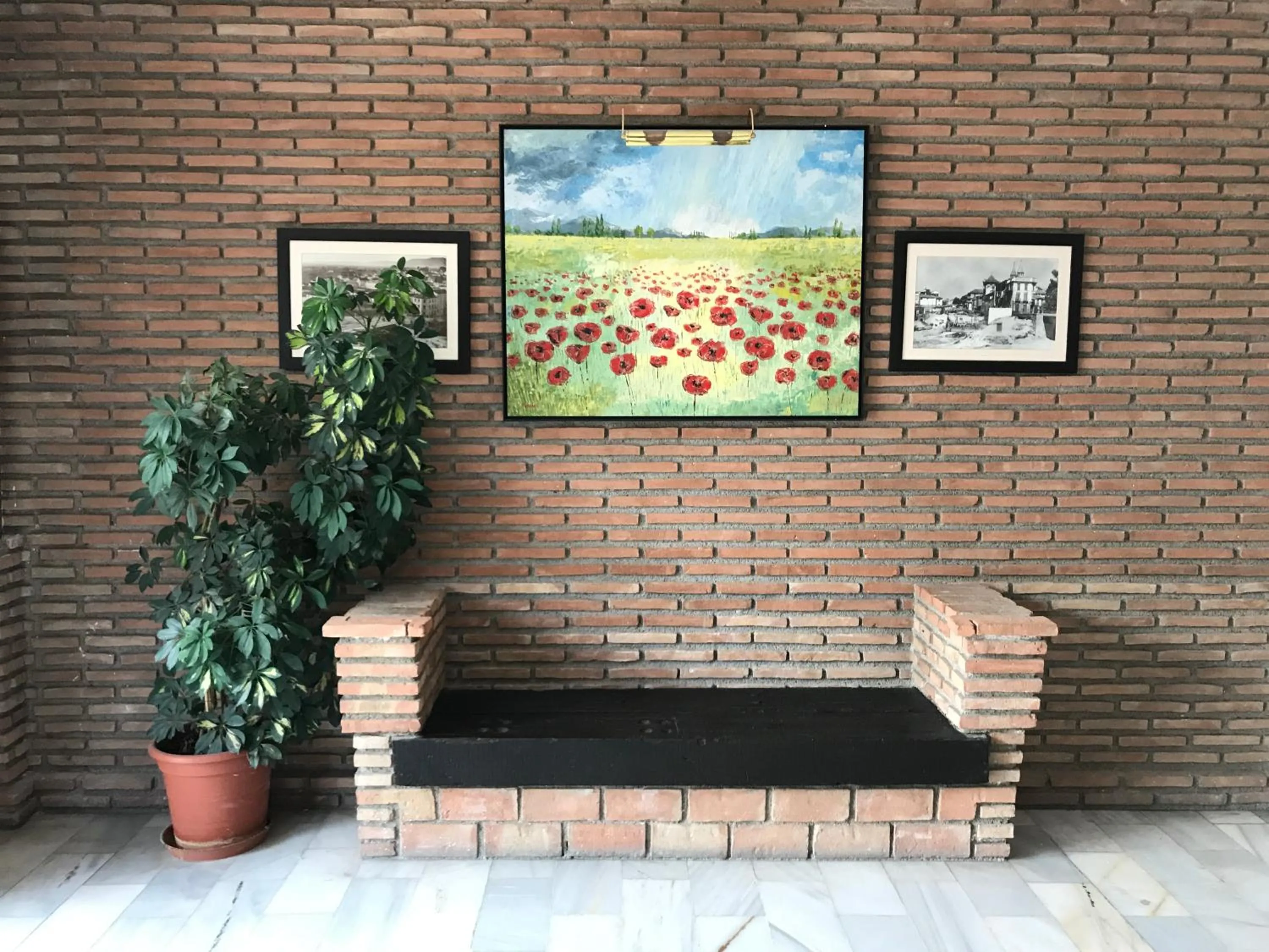 Lobby or reception in Los Galanes