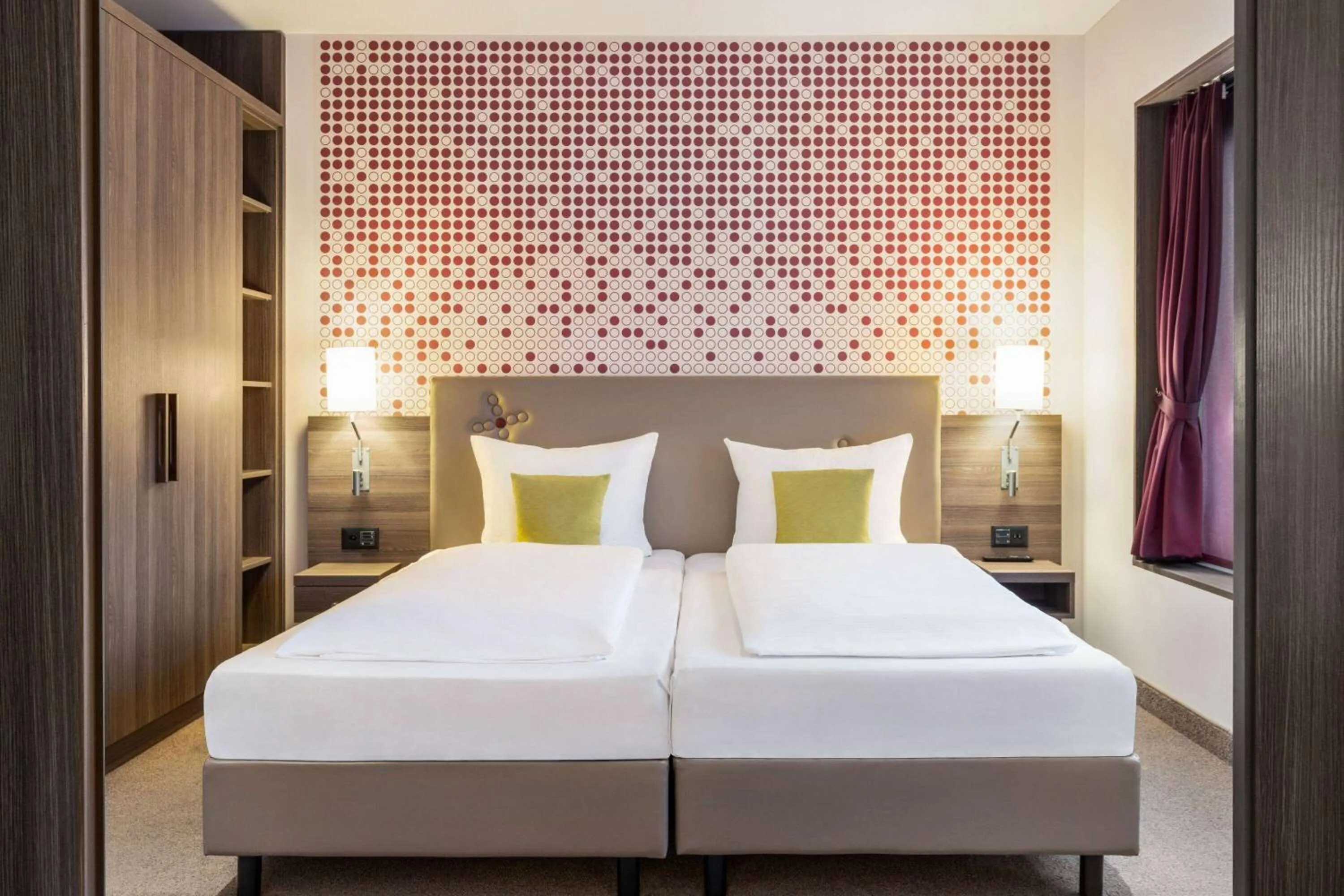 Bed in Vienna House by Wyndham zur Bleiche Schaffhausen