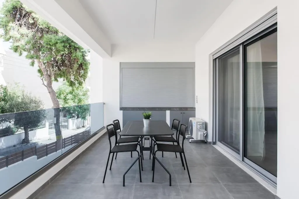 Teal Faliro House by UPSTREET