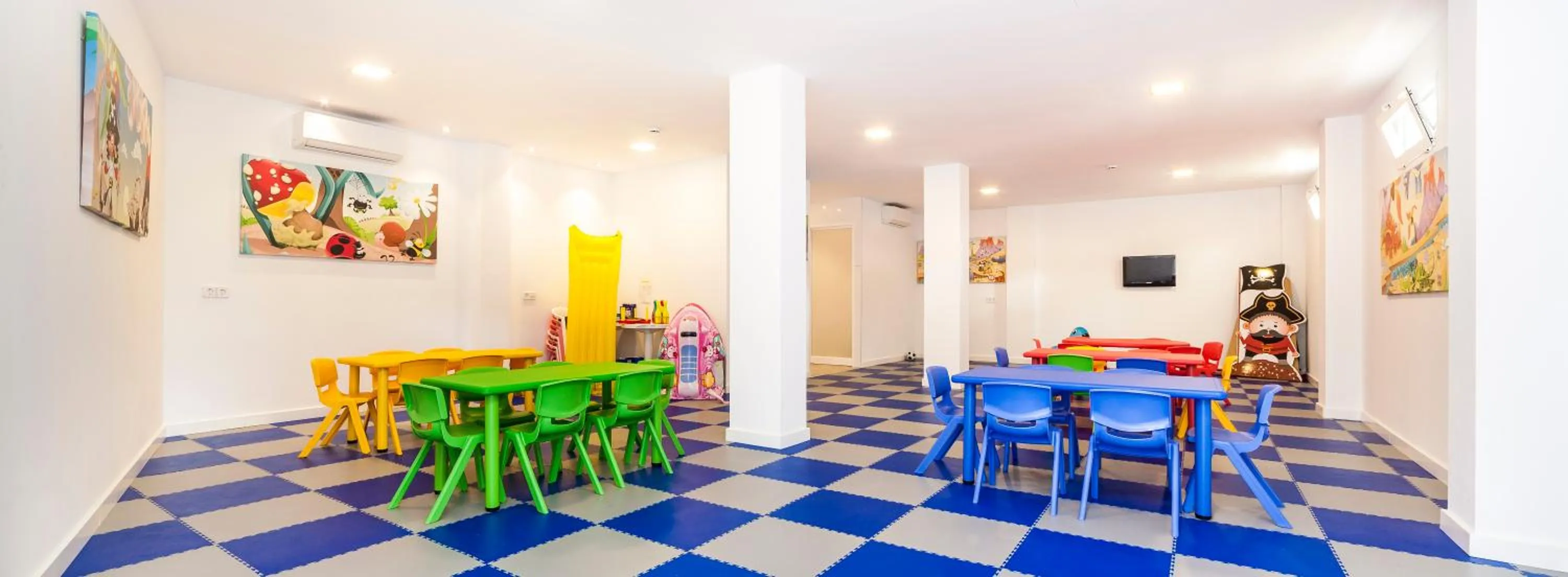 Children play ground in Globales Simar