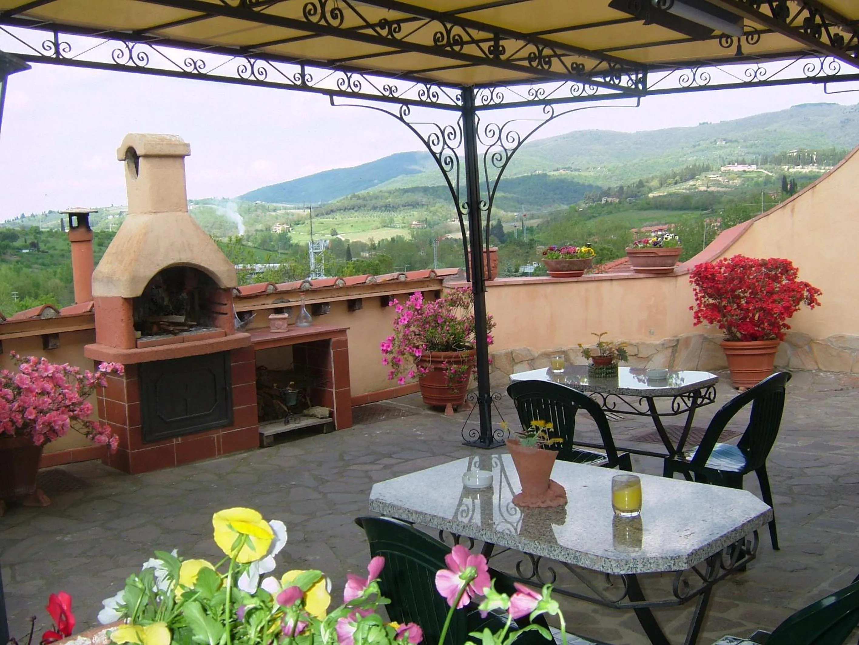 Balcony/Terrace in Montechiari In Chianti
