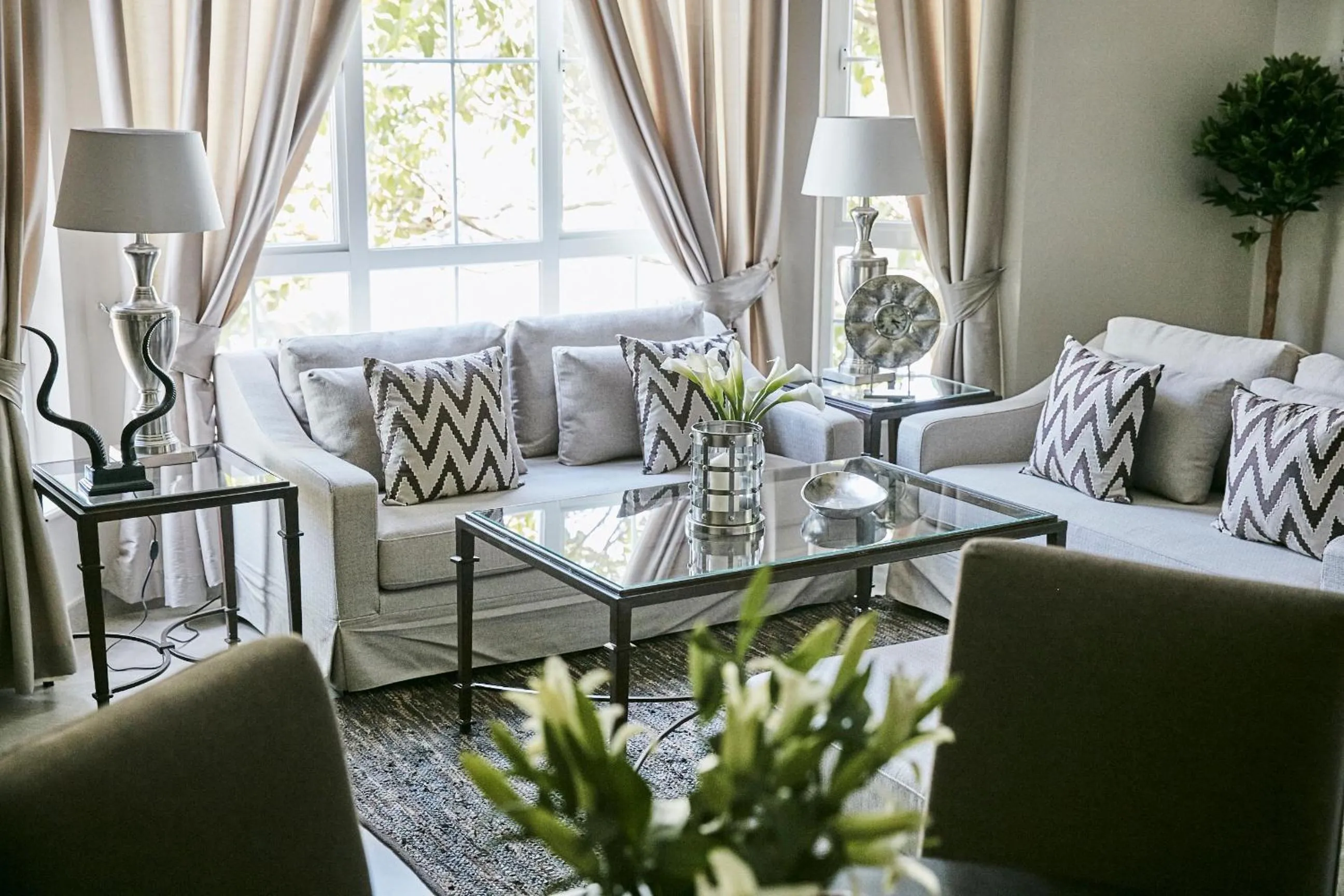 Seating area in Palacina The Residence & The Suites