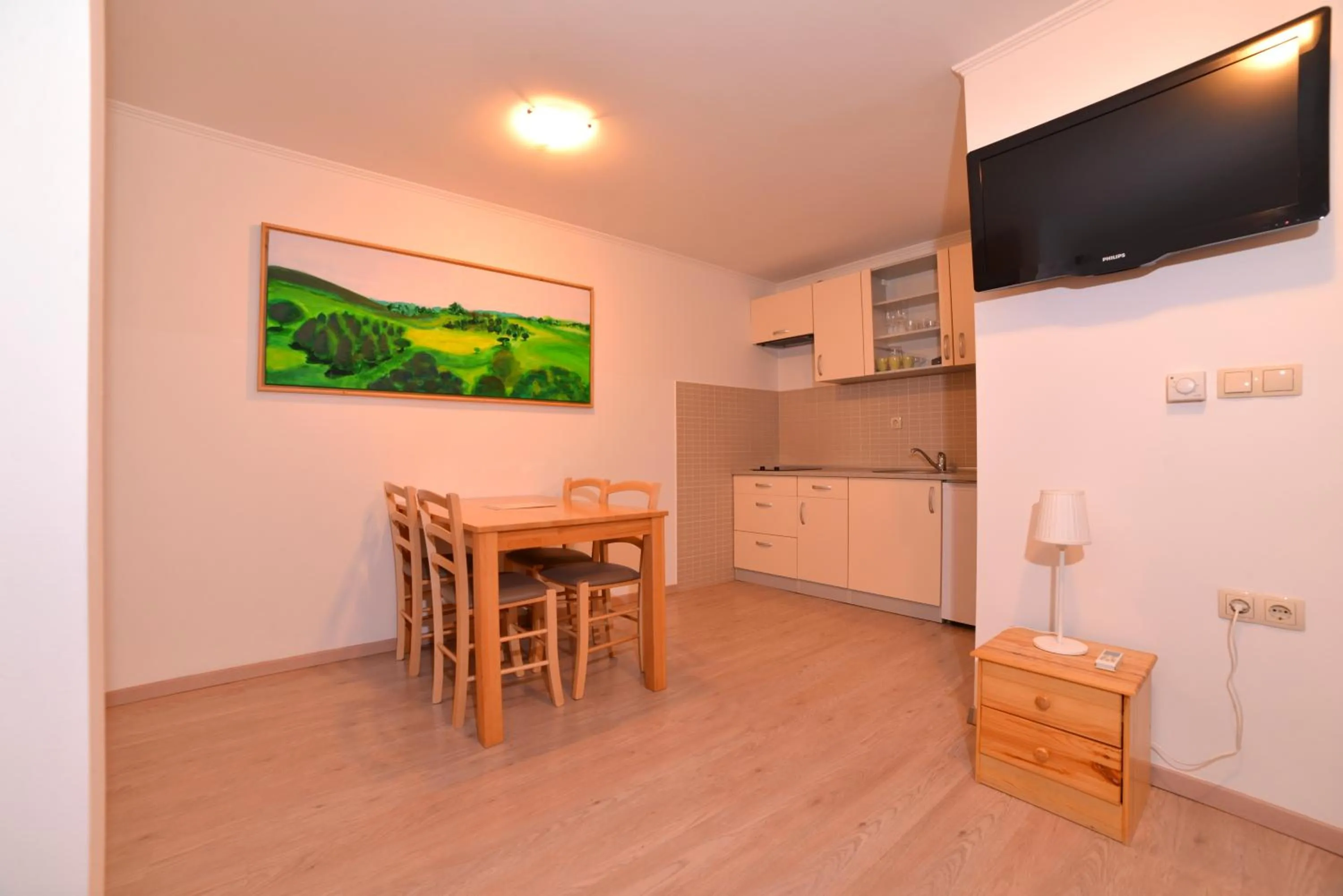 Kitchen or kitchenette in Guesthouse Les