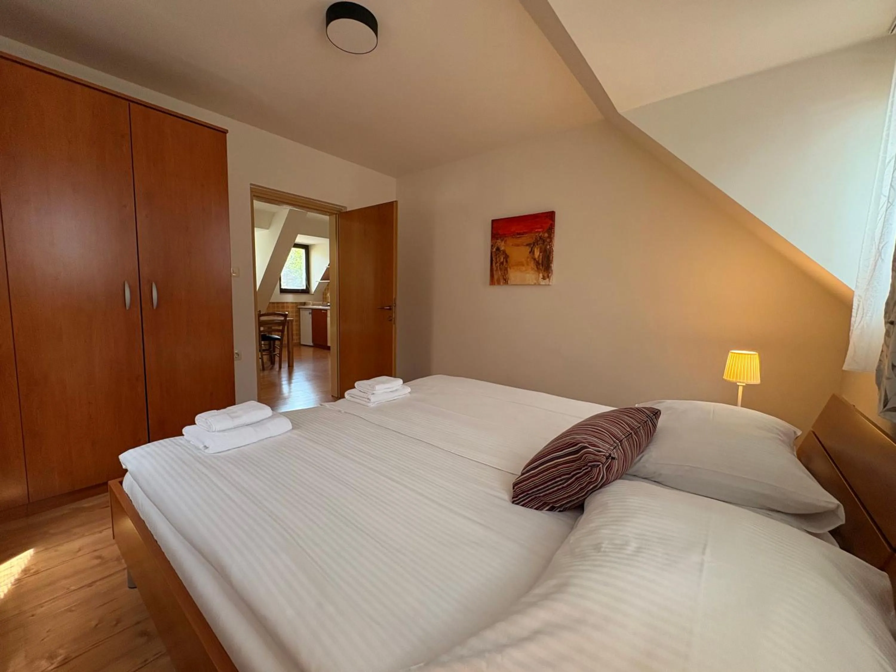 Bedroom, Bed in Guesthouse Les