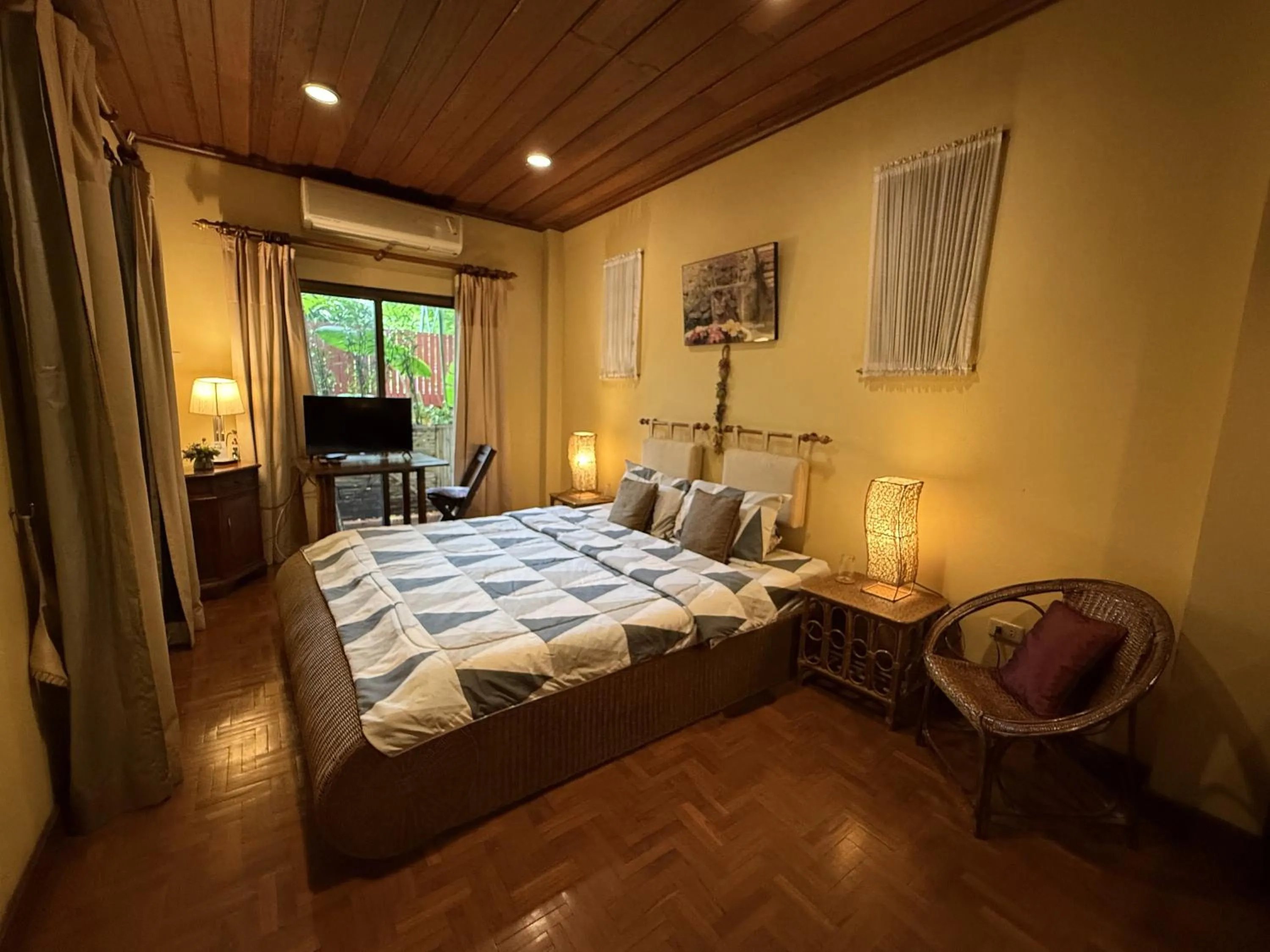 Bed in Saku Boutique Homestay