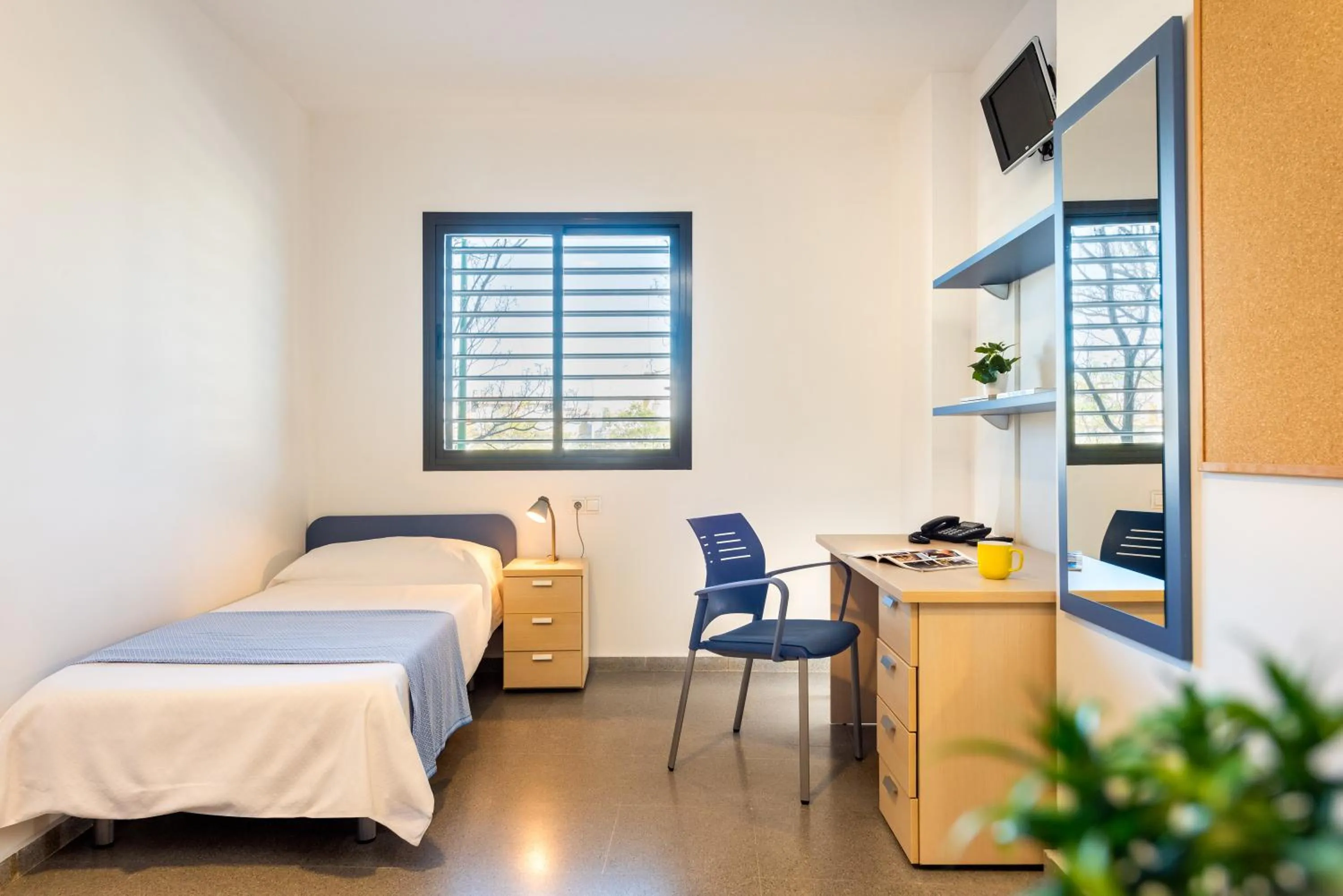 Bed in Micampus Estanislao del Campo, Student Residence