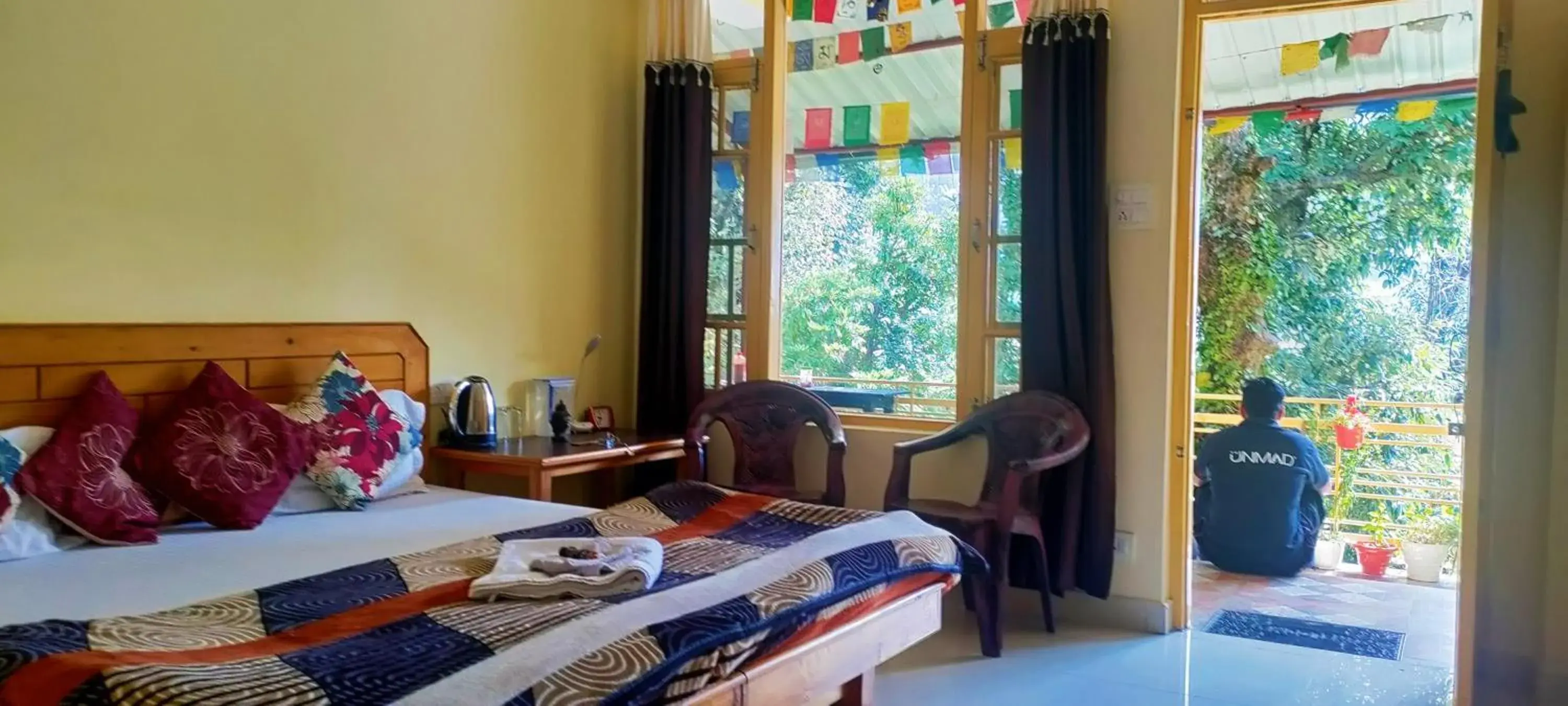 Double Room with Patio in The Unmad - Dharamkot Double Room with Patio in The Unmad - Dharamkot