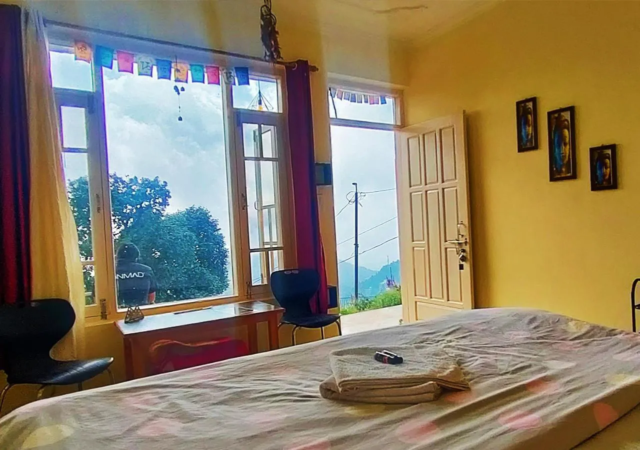 Bedroom, Bed in The Unmad - Dharamkot